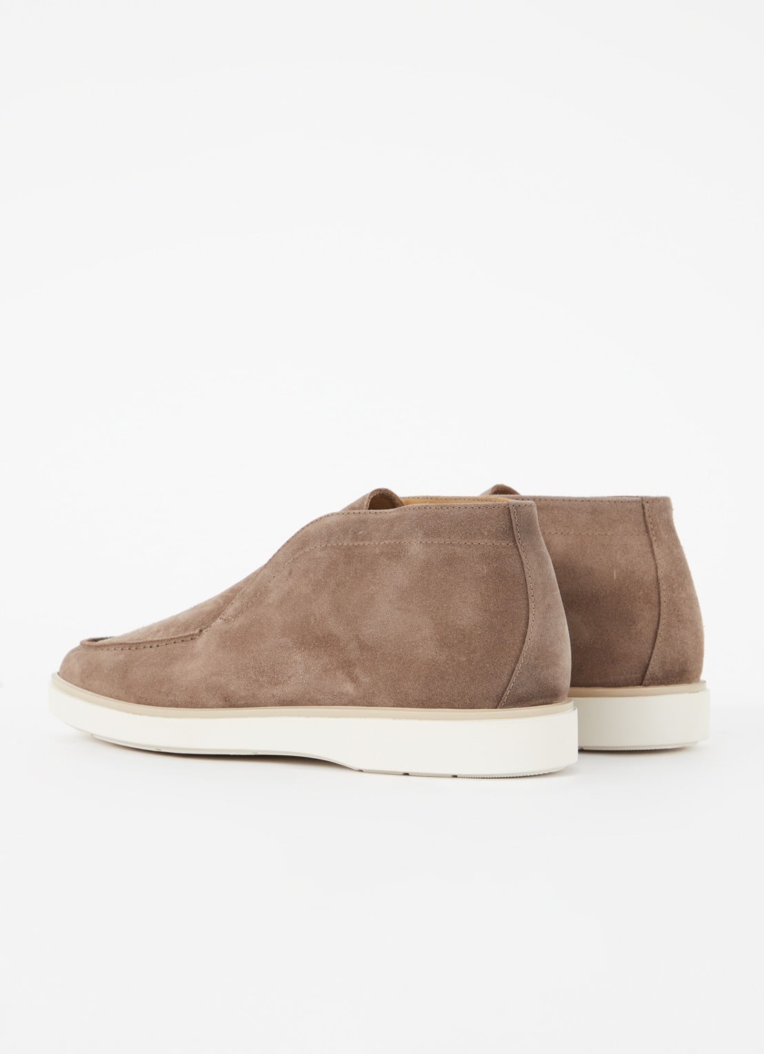 Giorgio Loafer van suéde  - achterkant 4 bruin