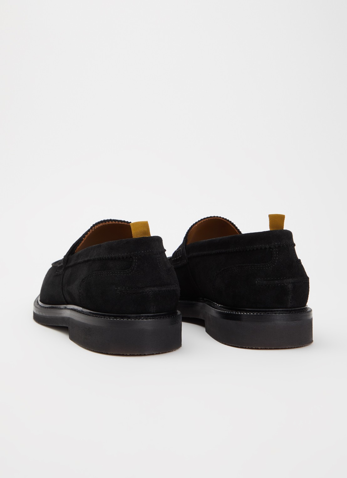 Giorgio Loafer van suède - achterkant zwart