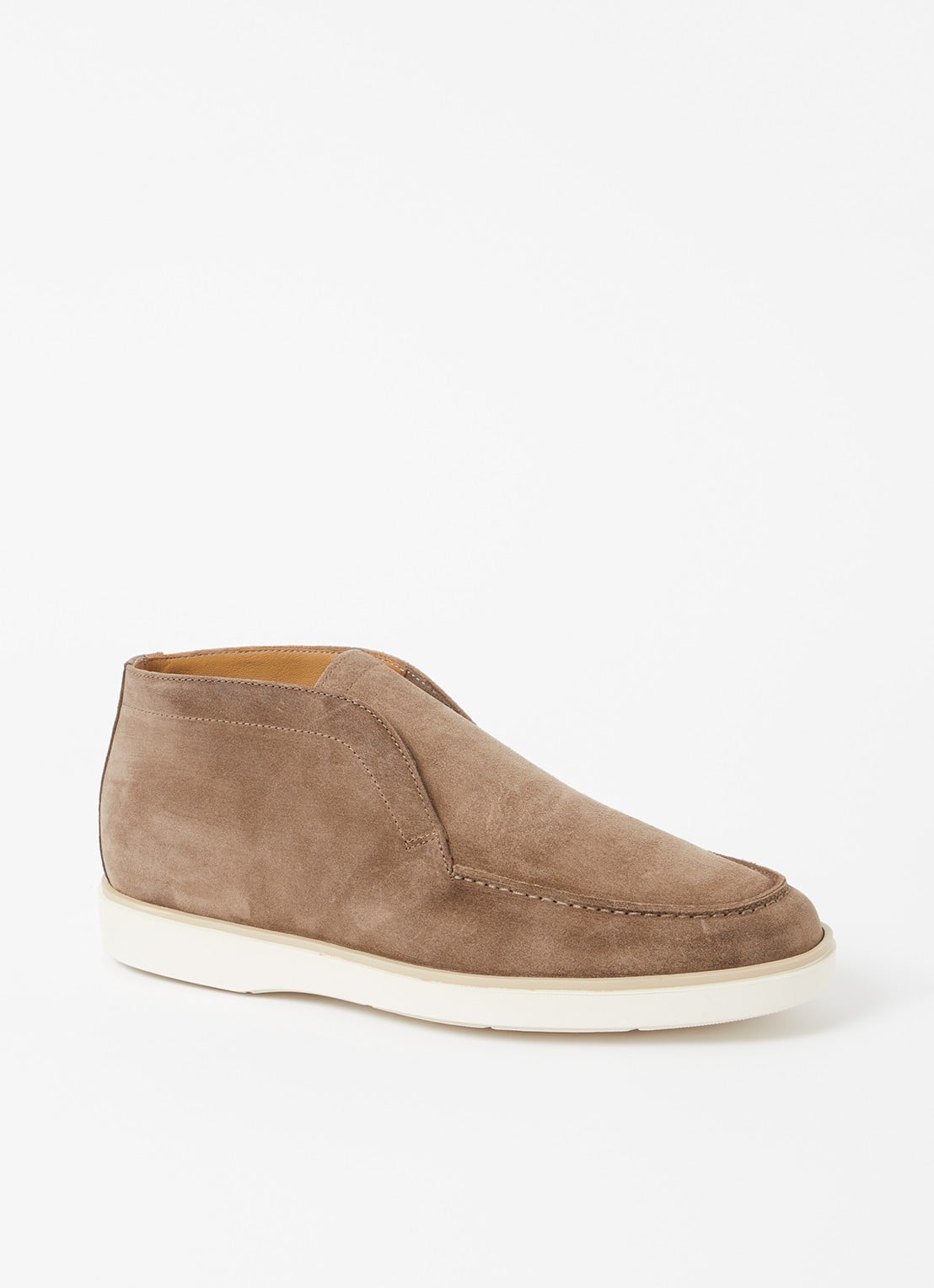 Giorgio Slip-on van suède - voorkant 9 bruin