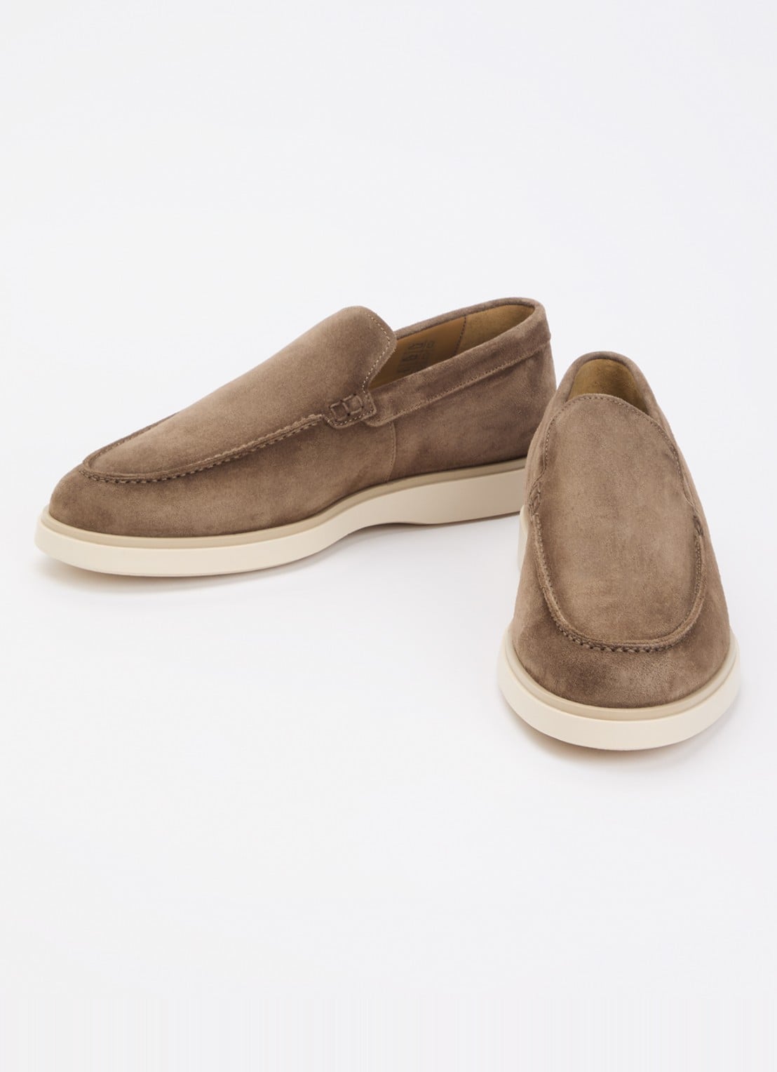 Giorgio Slip-on van suède - detail 3 taupe