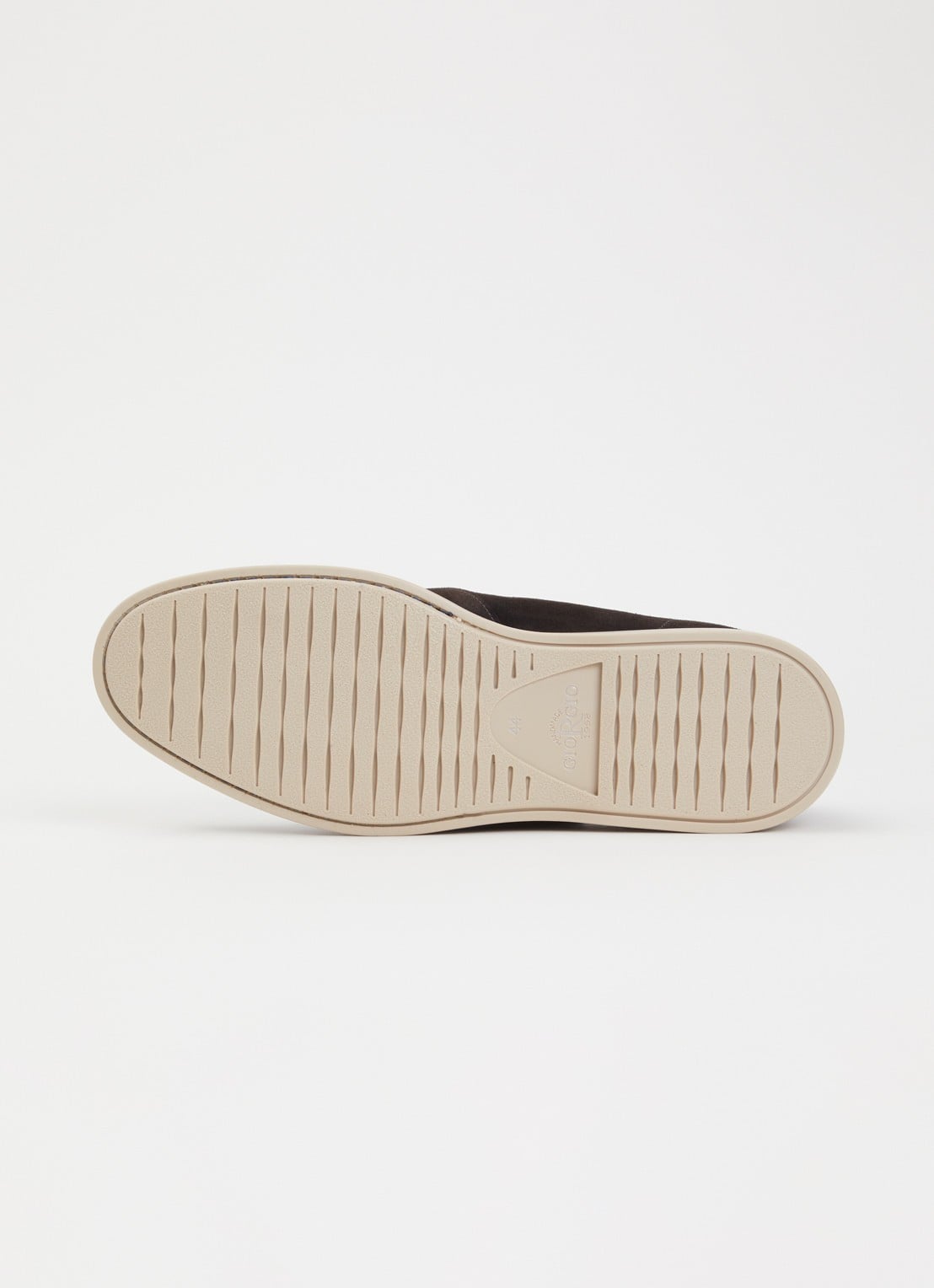 Giorgio Slip-on van suède - detail 3 donkerbruin