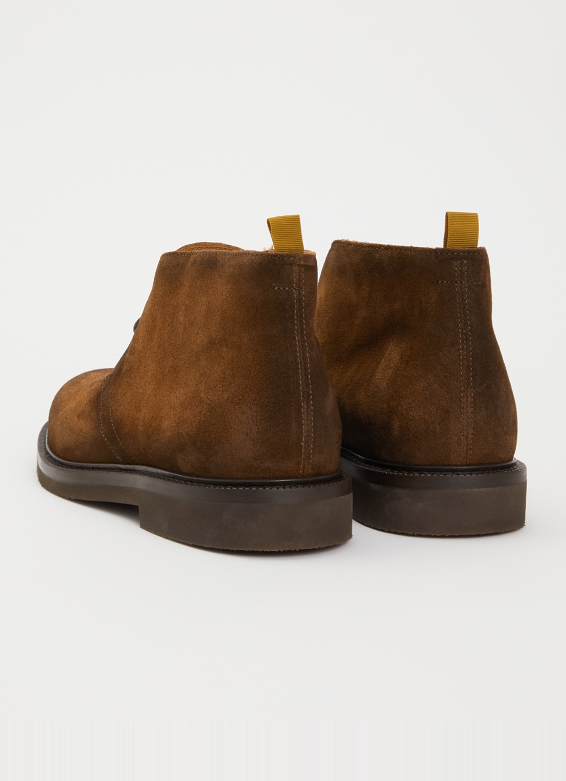 Giorgio Veterboot van suède - achterkant bruin