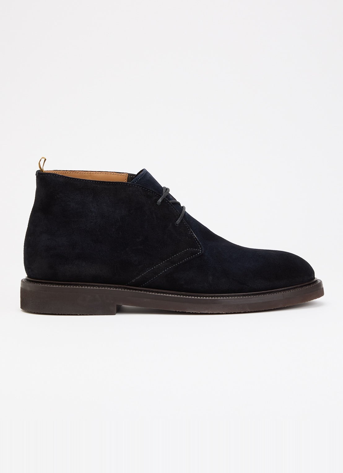 Giorgio Veterboot van suède - voorkant 3 donkerblauw