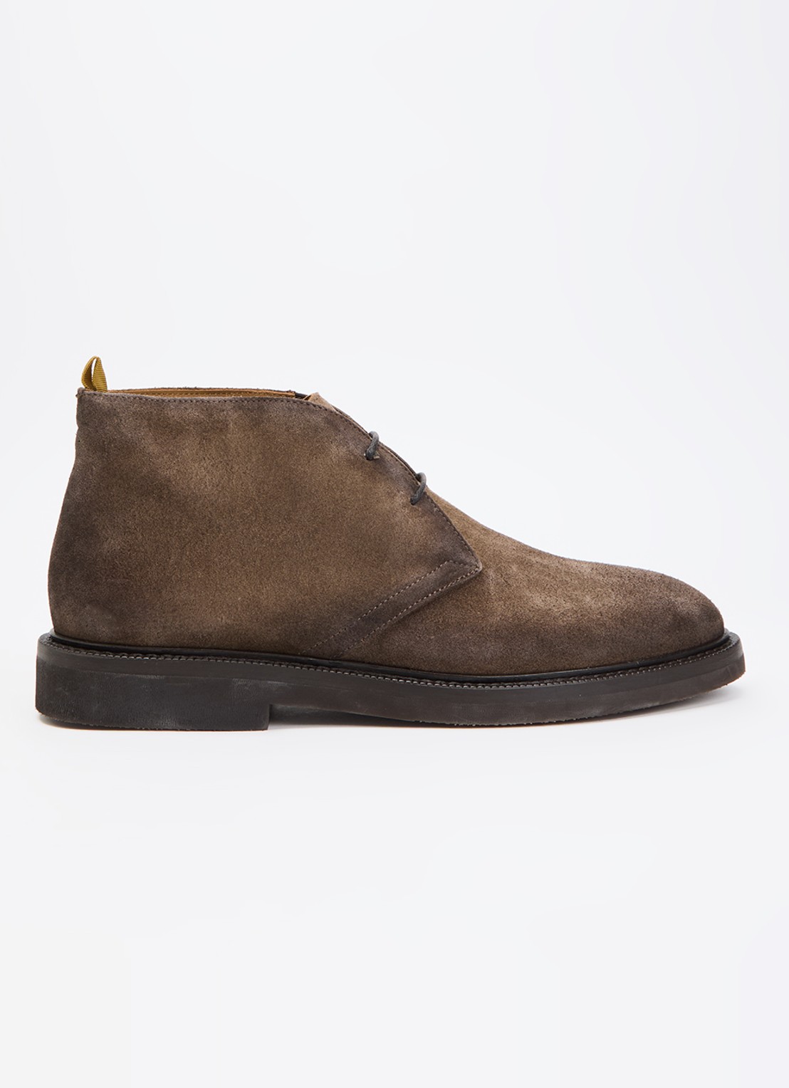 Giorgio Veterboot van suède - voorkant 4 taupe