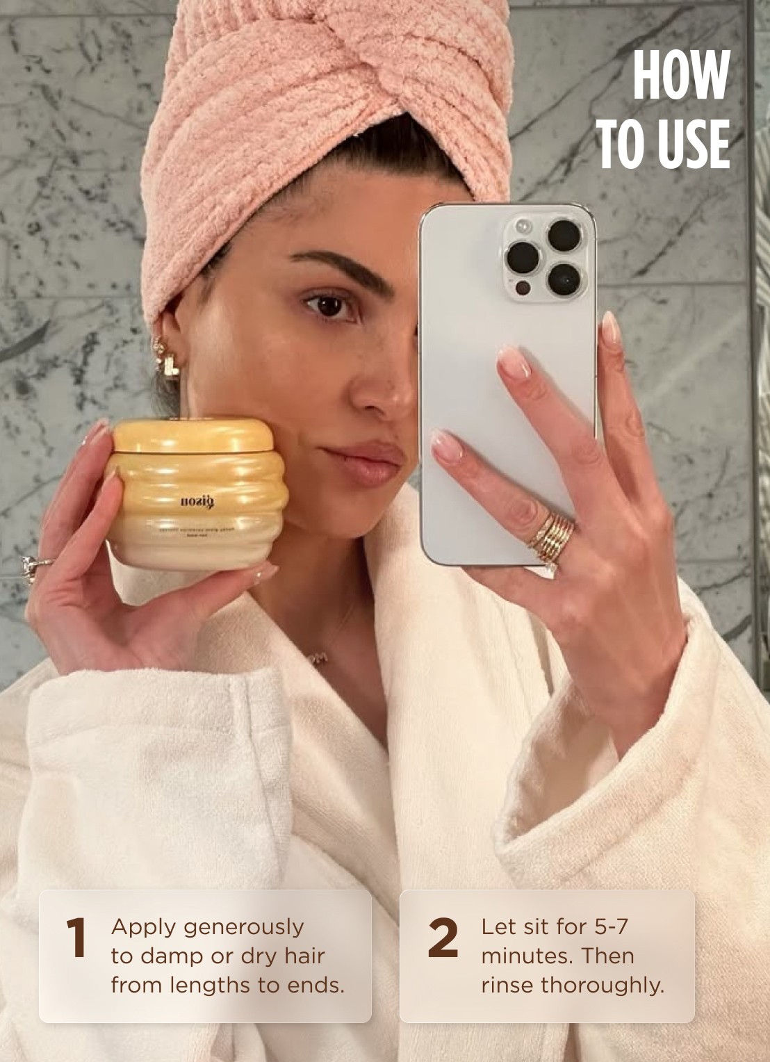 Gisou Honey Gloss Ceramide Therapy Hair Mask - Haarmasker - detail 4 undefined