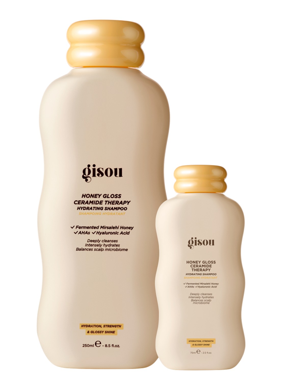 Gisou Honey Gloss Ceramide Therapy Hydrating Shampoo - Shampoo - voorkant 2 undefined