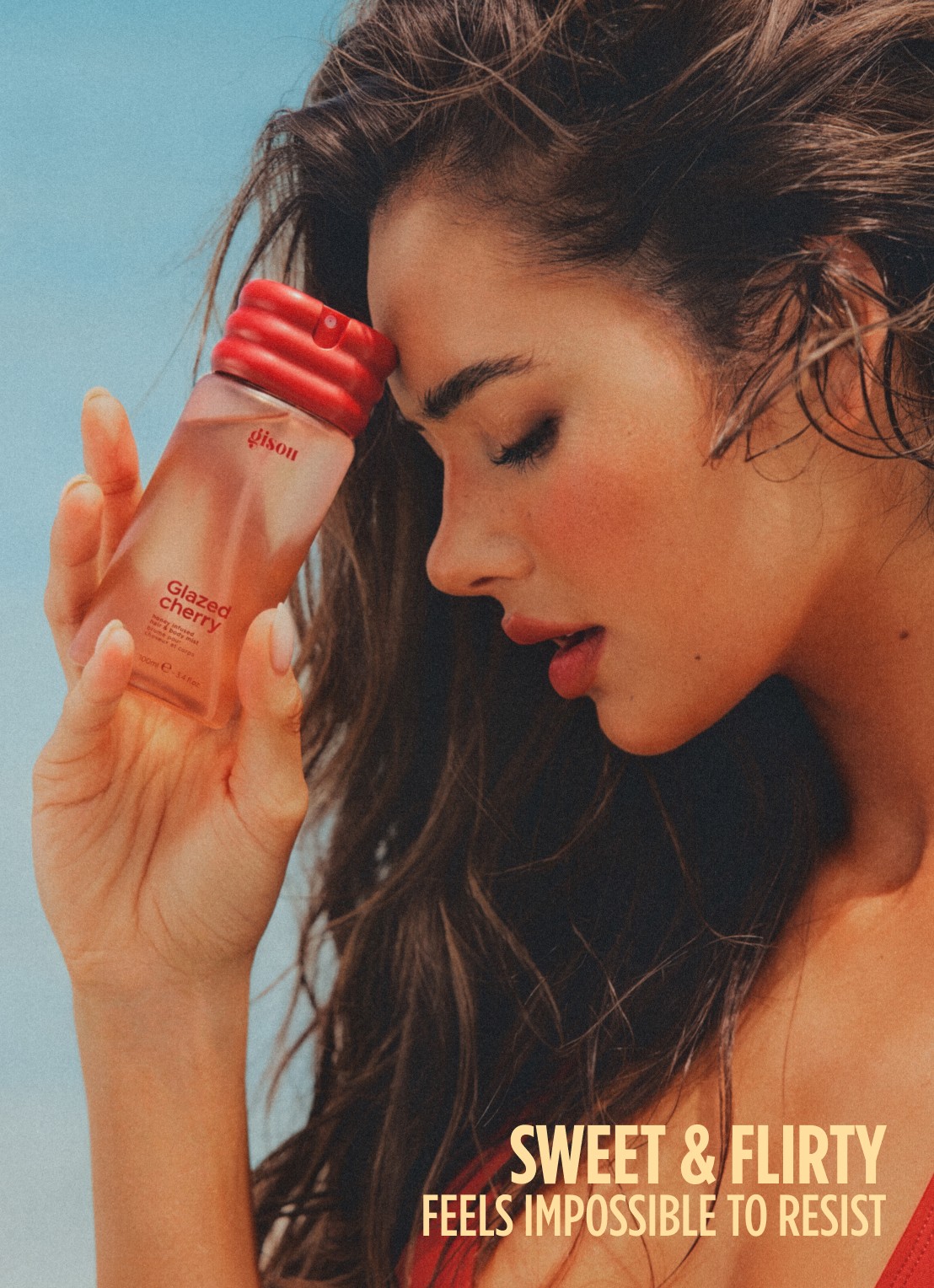 Gisou Honey Infused Hair and Body Mist  - Haar- en bodymist - detail 5 glazed cherry