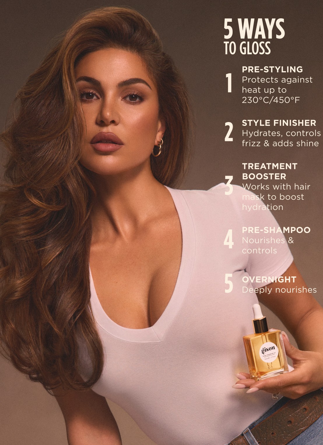 Gisou Honey Infused Hair Oil - Haarolie - detail 4 undefined