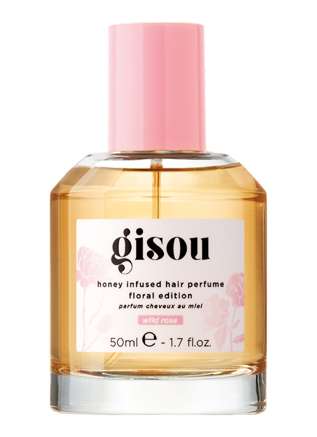 Gisou Honey Infused Hair Perfume - haarparfum - voorkant 5 metallic