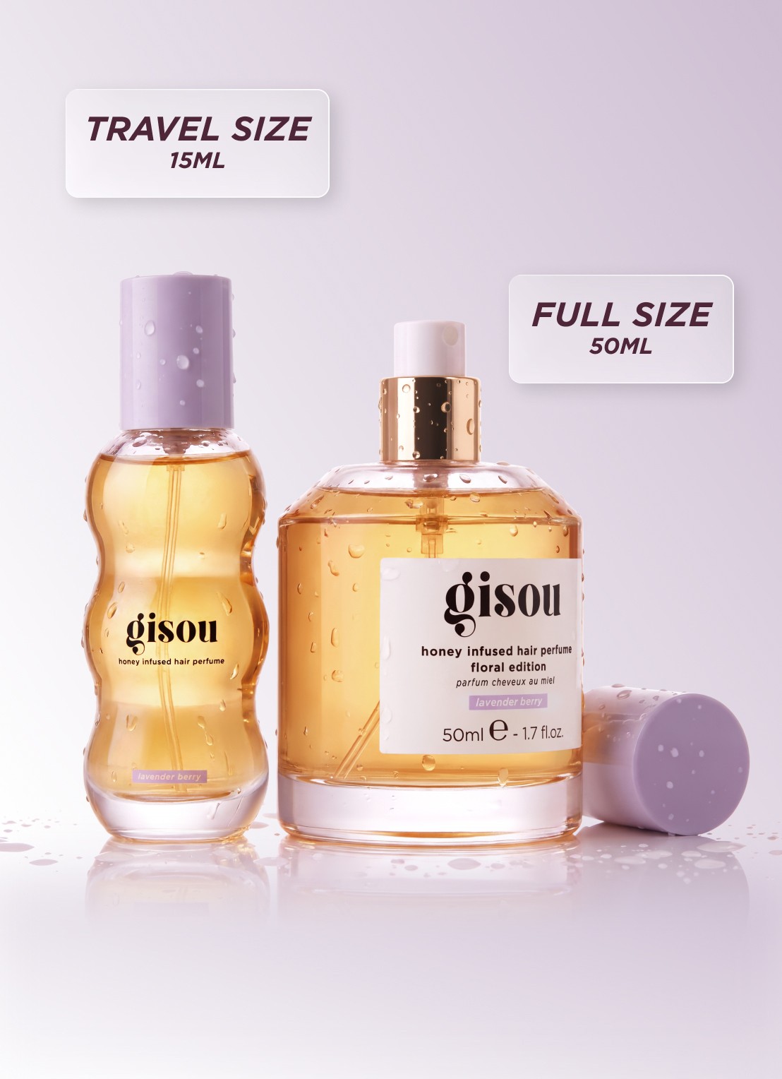 Gisou Honey Infused Hair Perfume - Haarparfum - detail 5 lavender berry