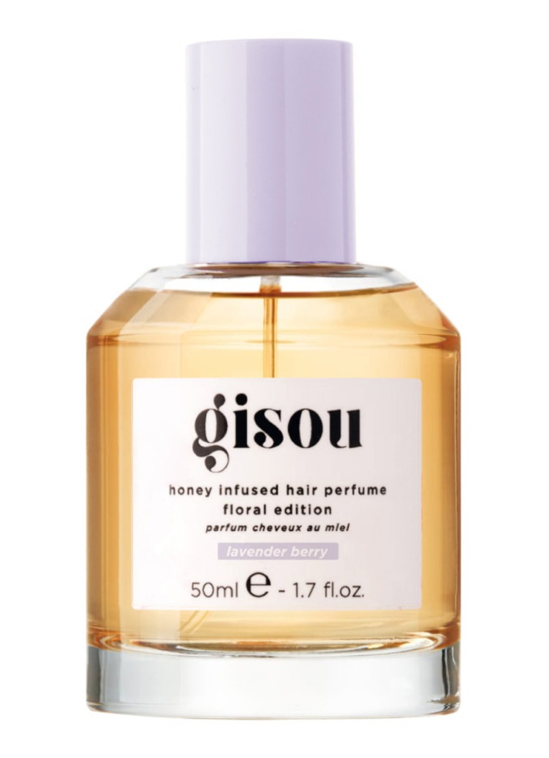 Gisou Honey Infused Hair Perfume - Haarparfum - voorkant 6 lavender berry