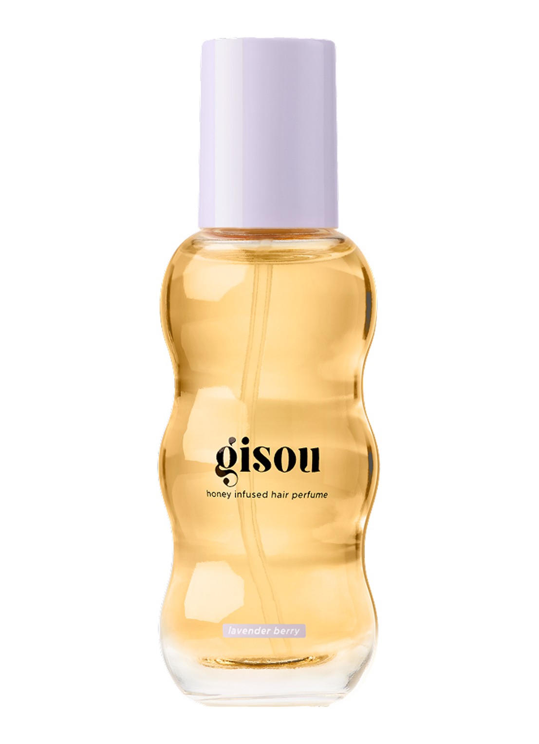 Gisou Honey Infused Hair Perfume - mini haarparfum  - voorkant 5 lavender berry