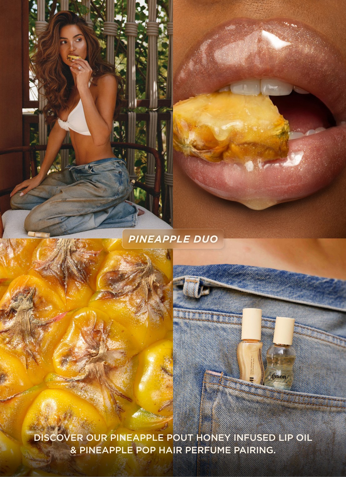 Gisou Honey Infused Hair Perfume - mini haarparfum  - detail 5 pinea