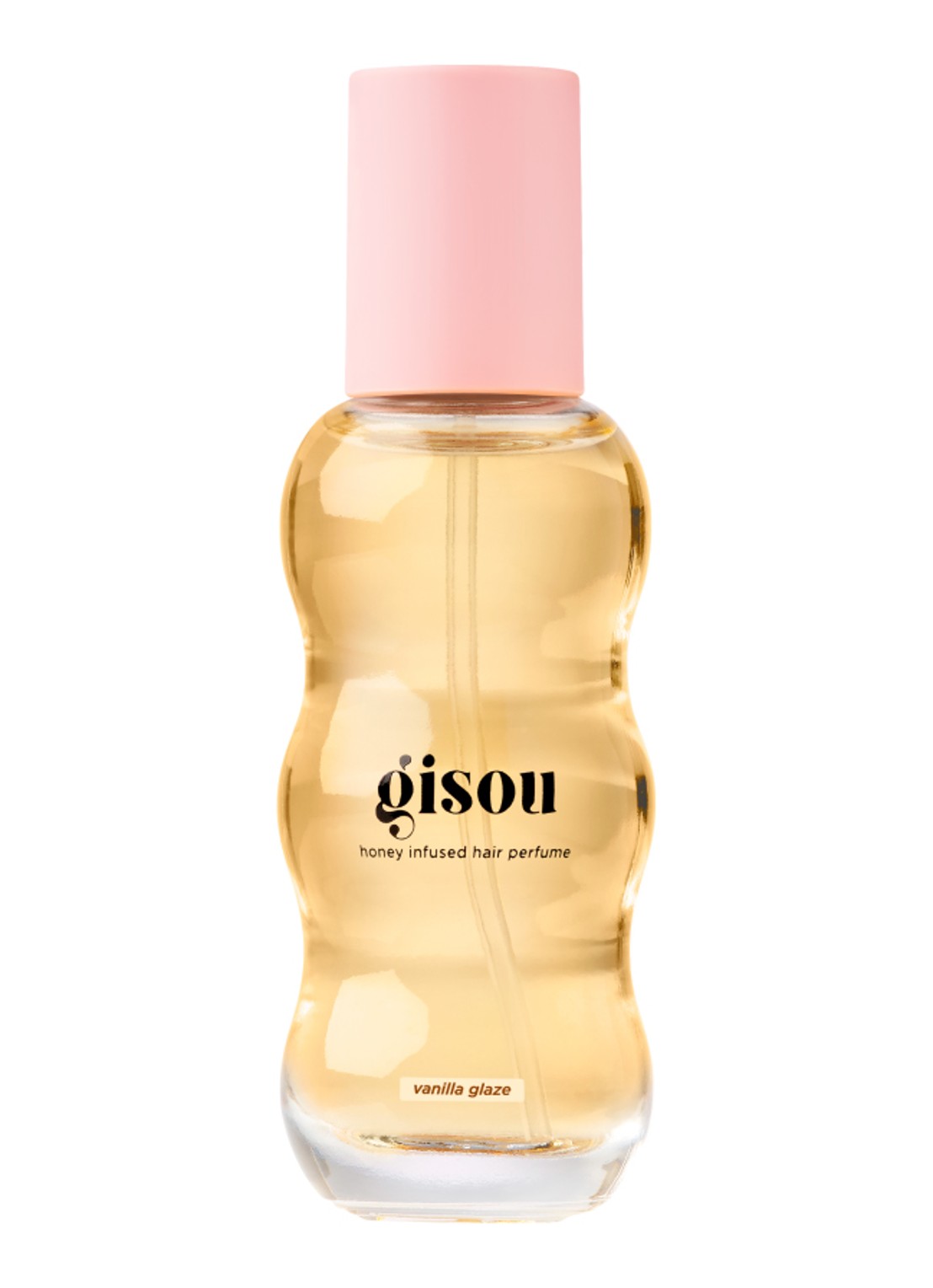 Gisou Honey Infused Hair Perfume - Mini haarparfum  - voorkant vanilla glaze