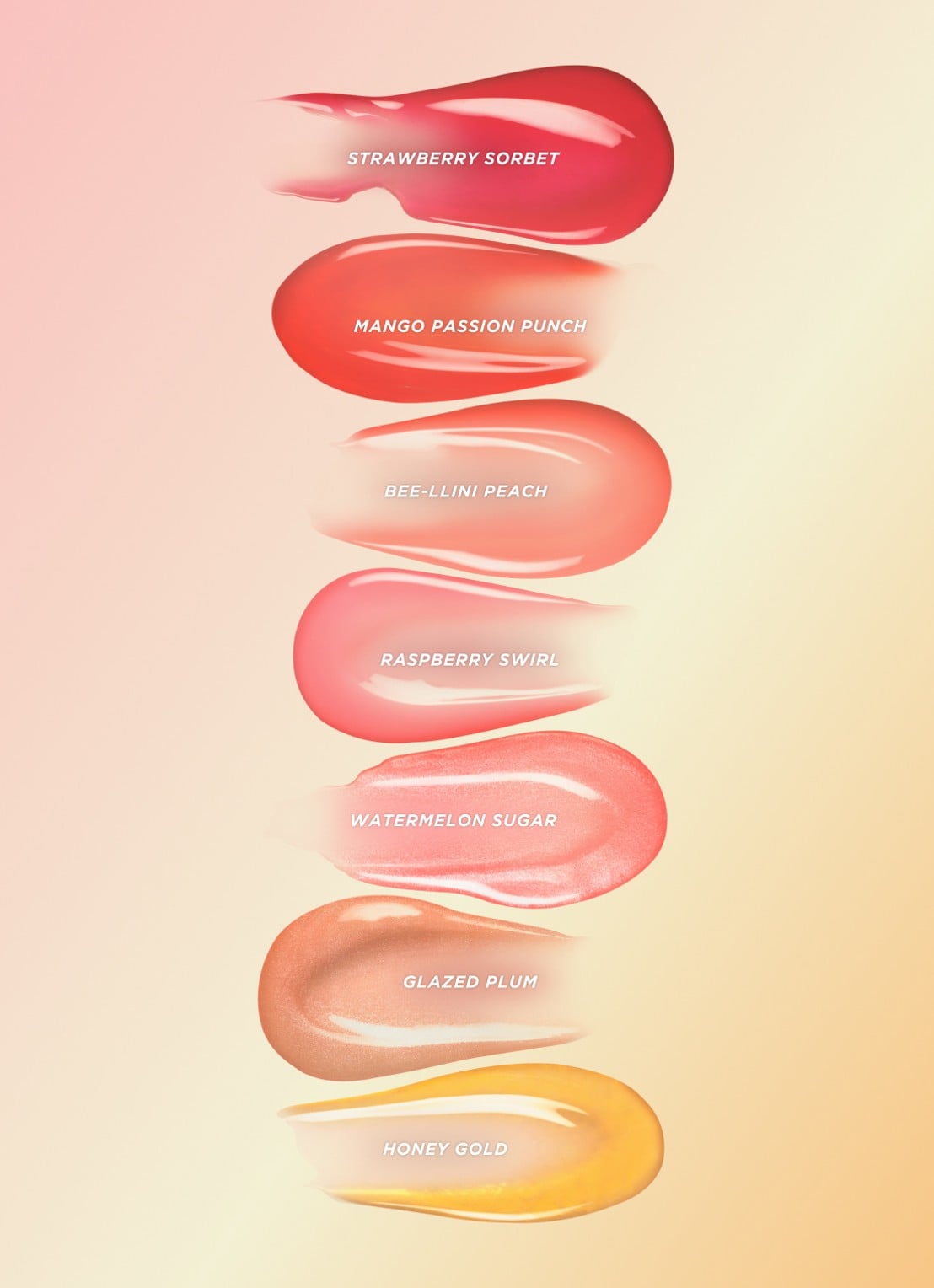 Gisou Honey Infused Lip Oil - lipolie - detail 6 beellini peach