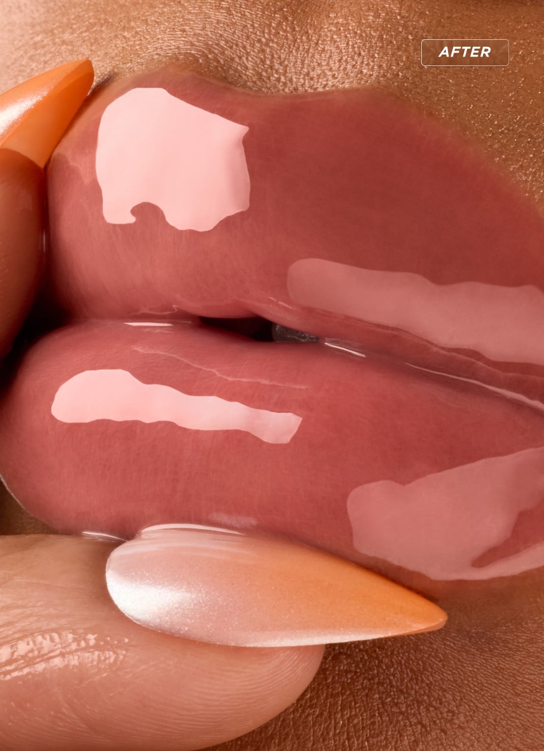 Gisou Honey Infused Lip Oil - lipolie - detail 8 beellini peach
