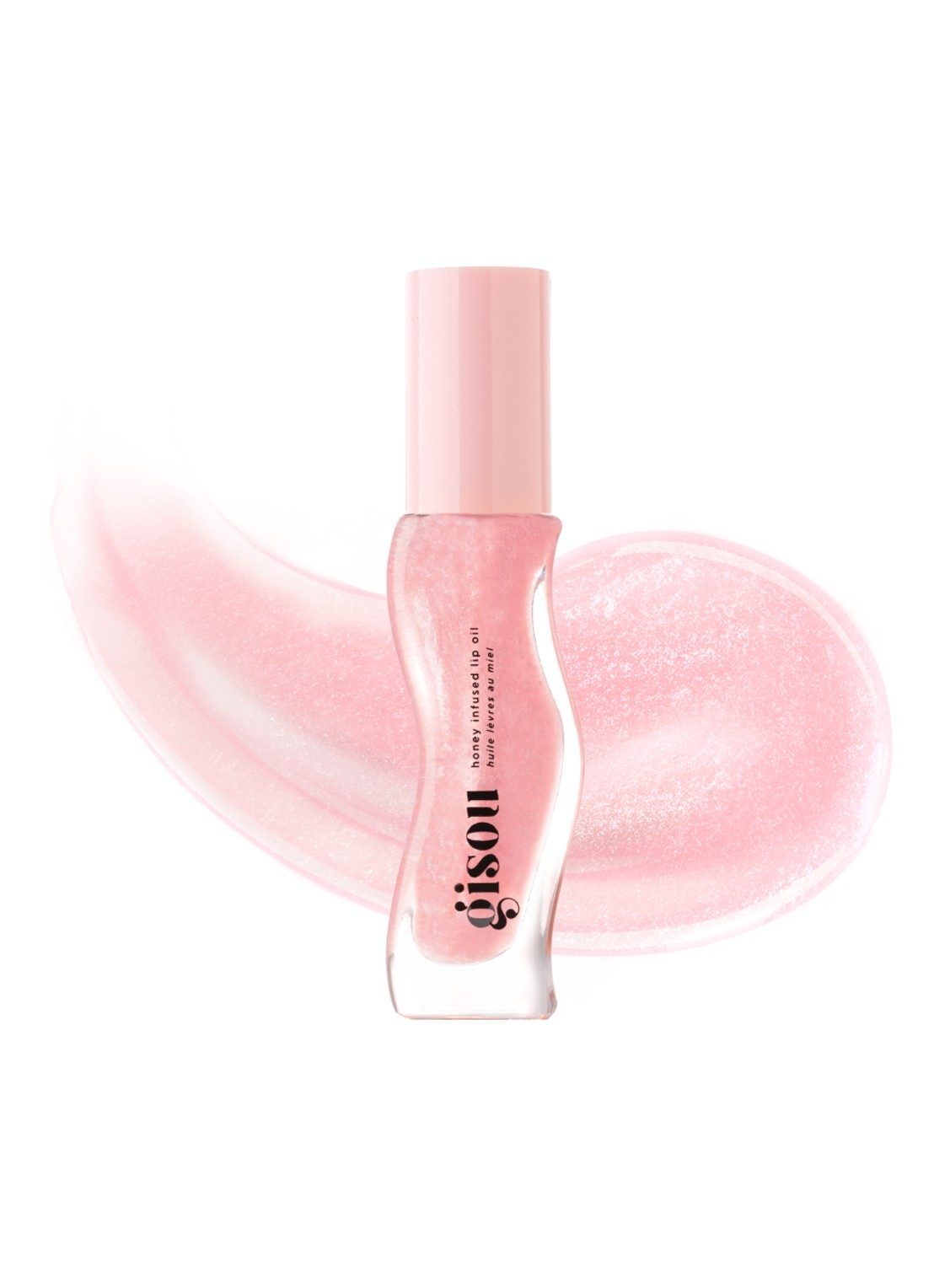 Gisou Honey Infused Lip Oil - lipolie - voorkant 7 watermelon