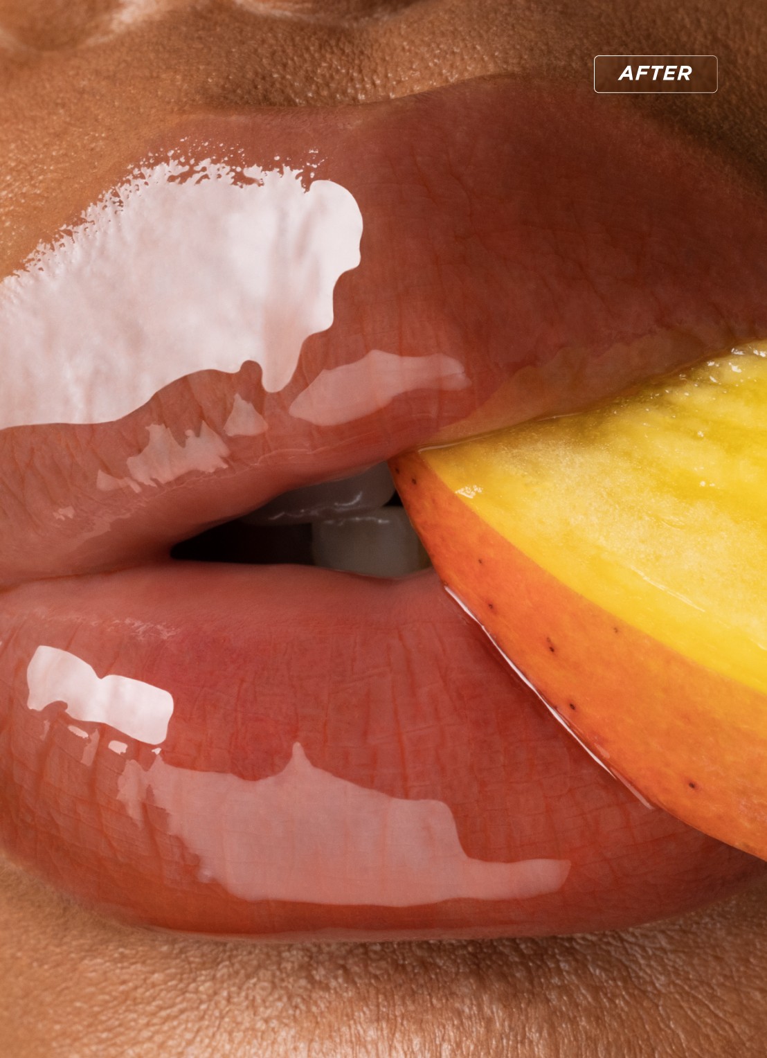 Gisou Honey Infused Lip Oil - lipolie - detail 5 mango
