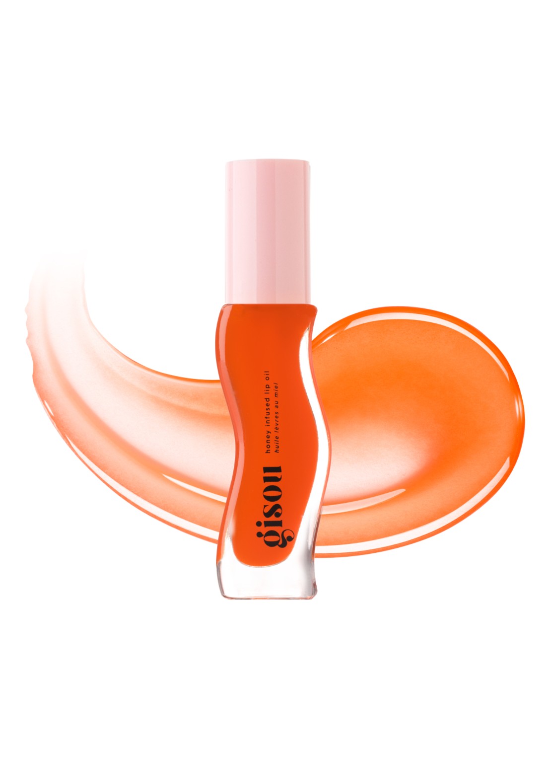 Gisou Honey Infused Lip Oil - lipolie - voorkant 7 mango