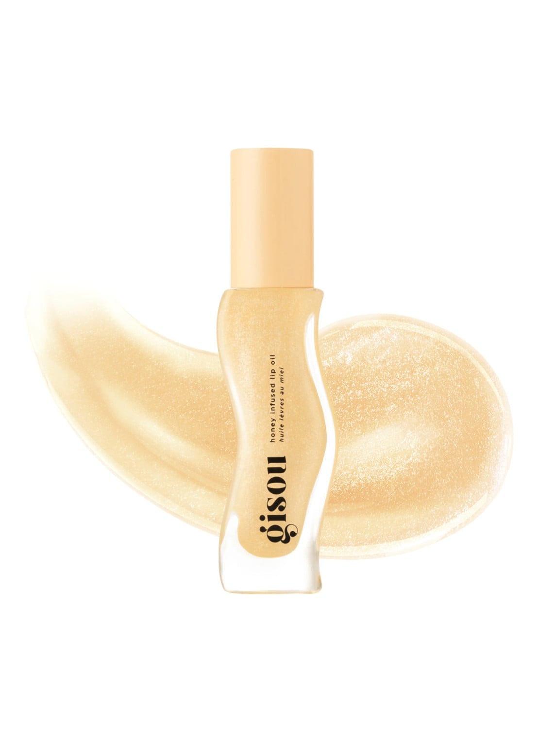 Gisou Honey Infused Lip Oil - lipolie - voorkant 2 pineapple pout