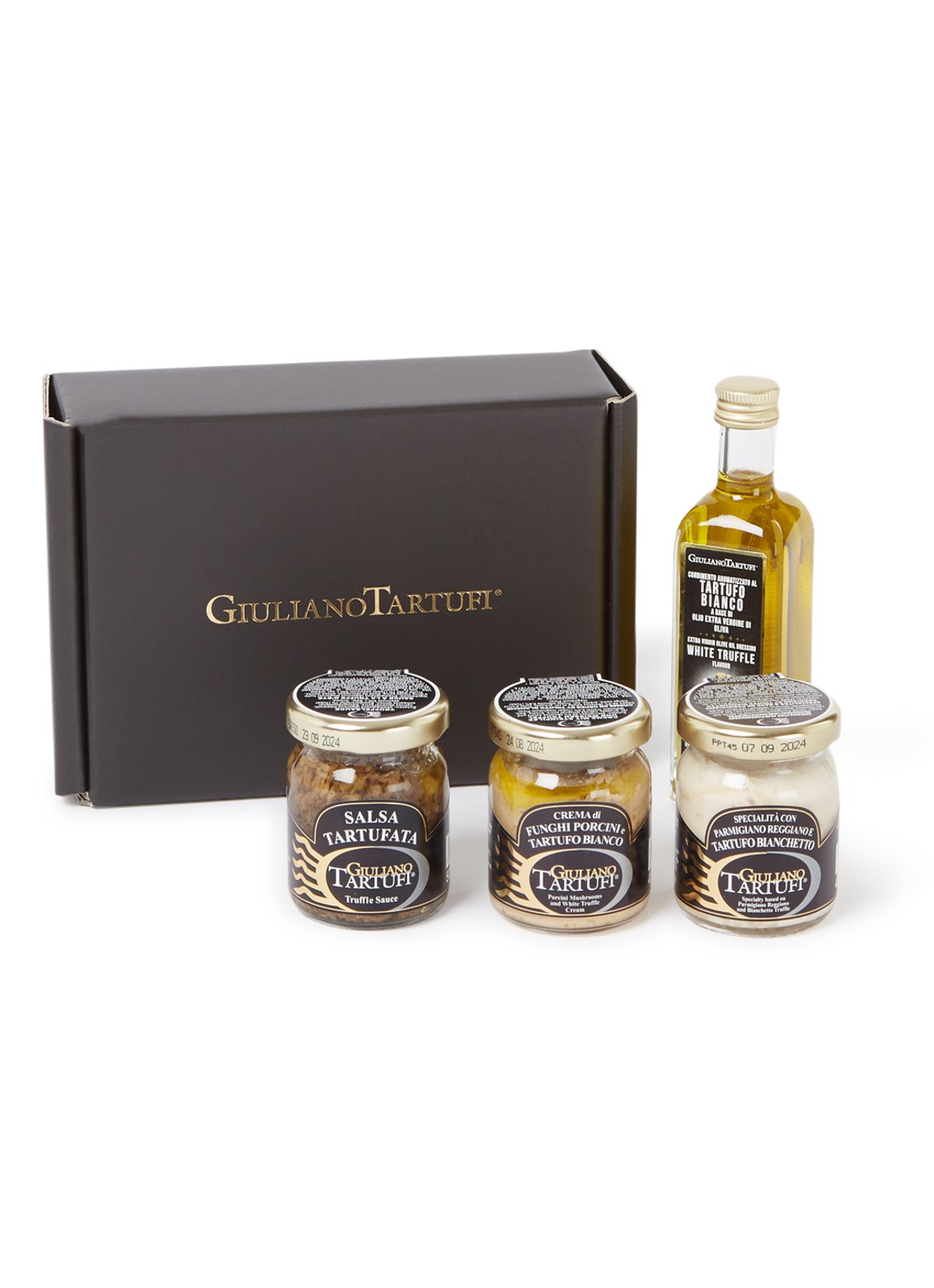 Giuliano Tartufi Tartufi truffel salsa set van 4 - voorkant undefined