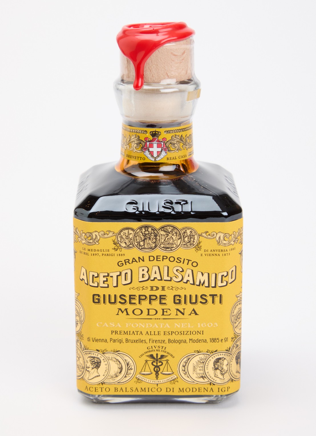 Giusti Balsamico di Modena 4 Medaglie balsamicoazijn 250ml - voorkant 3 undefined