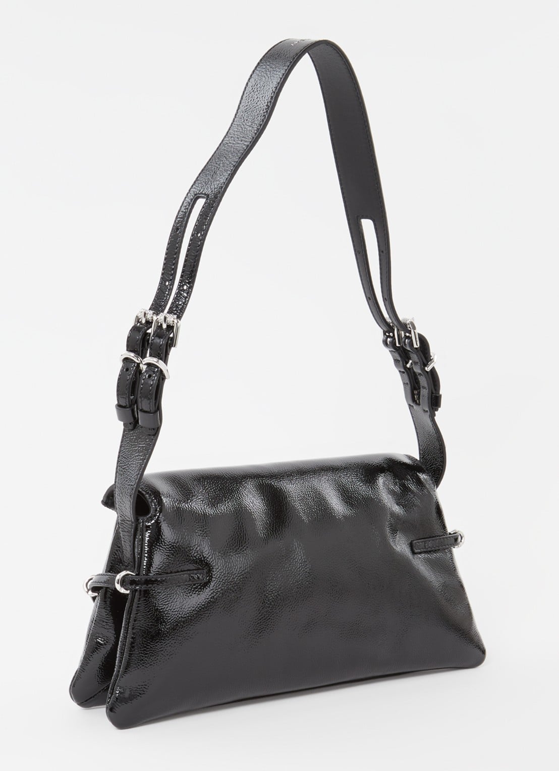 Givenchy 4G schoudertas van kalfsleer - achterkant 3 zwart