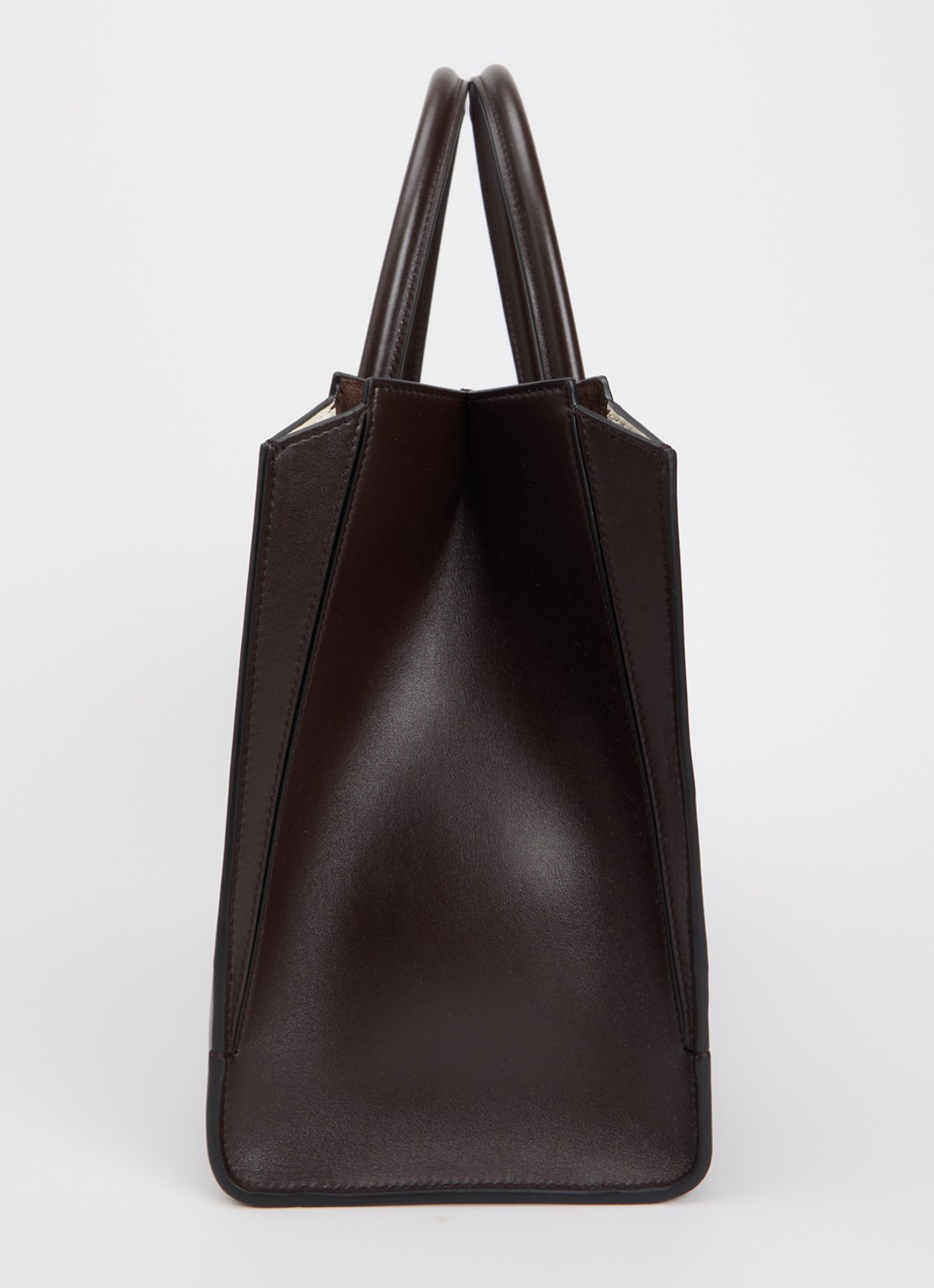 Givenchy Antigona Catchall Medium schoudertas van kalfsleer met afneembare schouderriem - detail 4 chocoladebruin