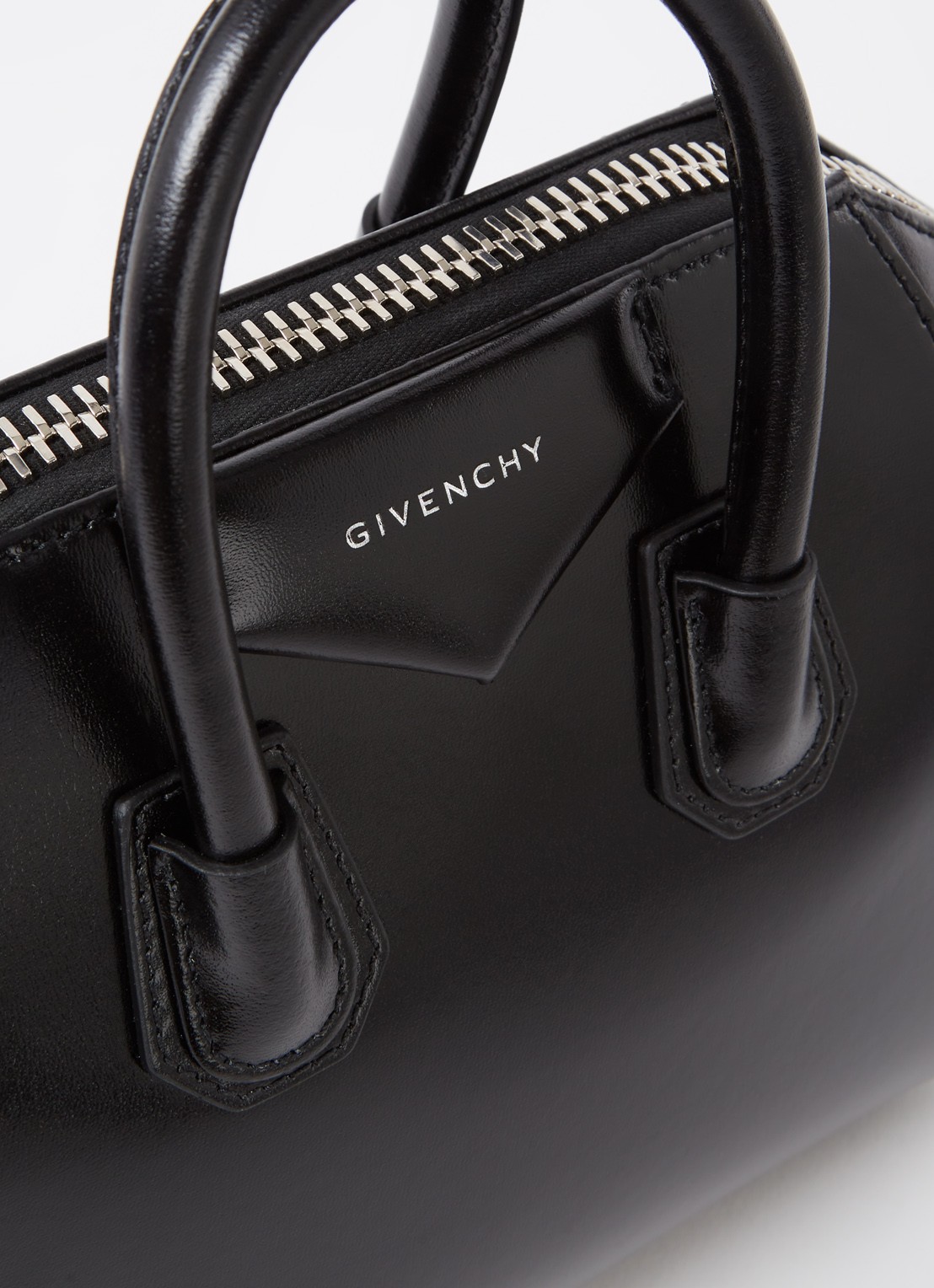 Givenchy Antigona Mini handtas van kalfsleer - detail 7 zwart