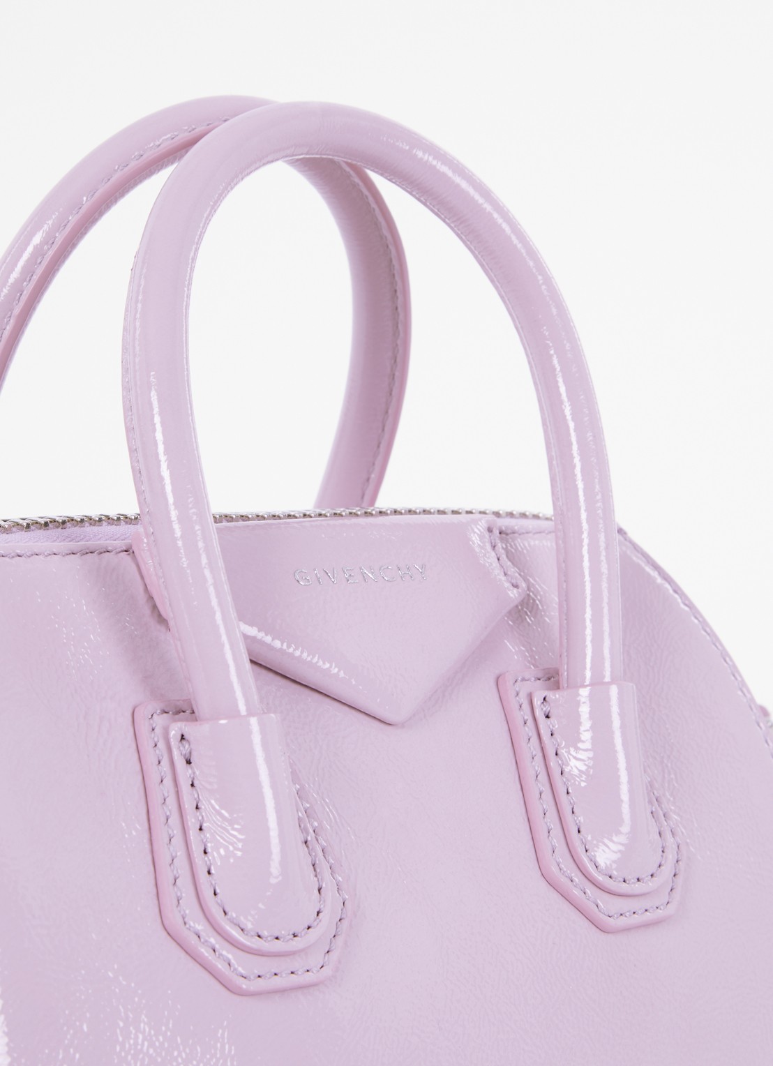 Givenchy Antigona Mini handtas van kalfsleer - detail 7 lila