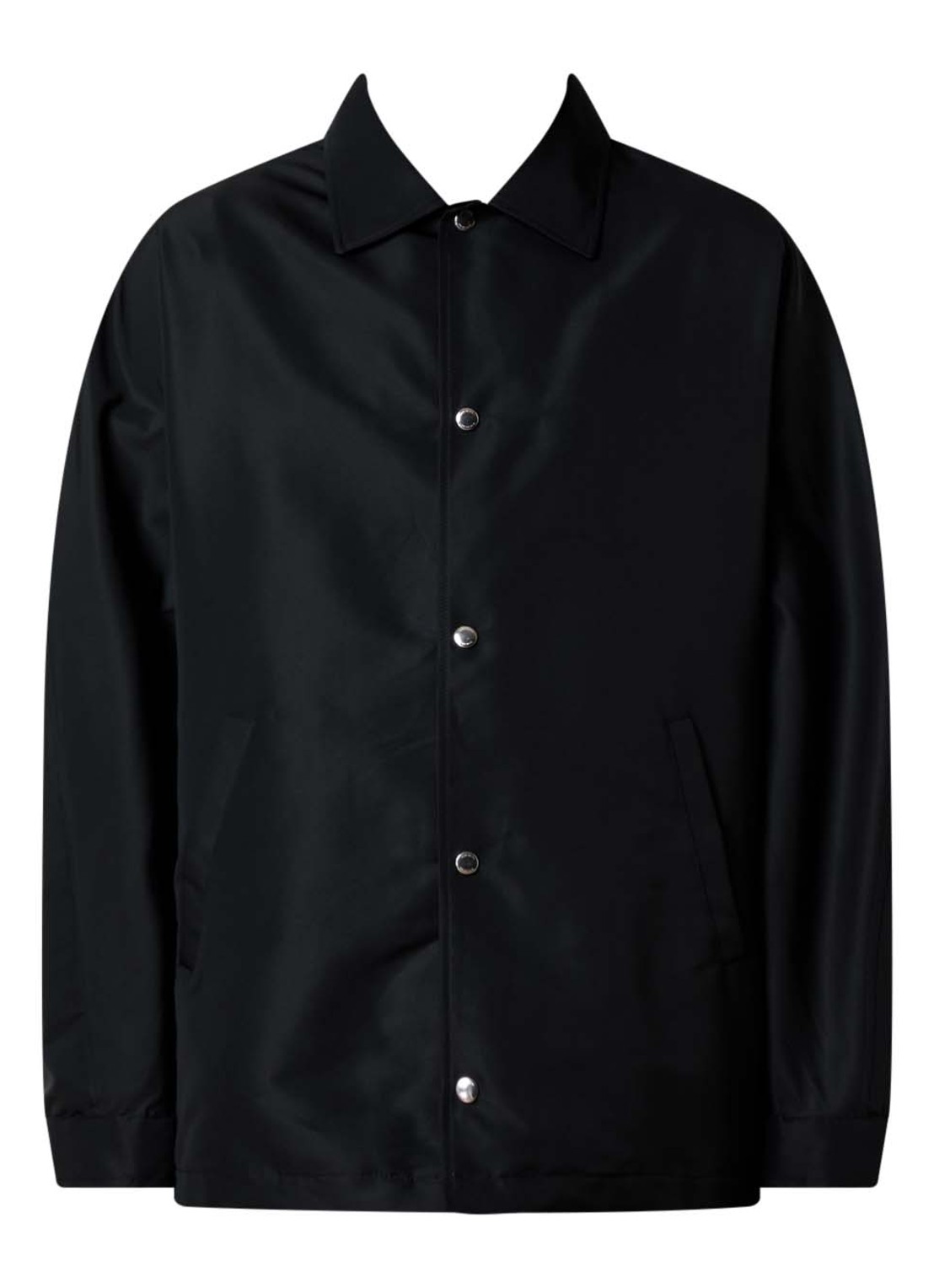 Givenchy Bomberjack met steekzakken - voorkant zwart