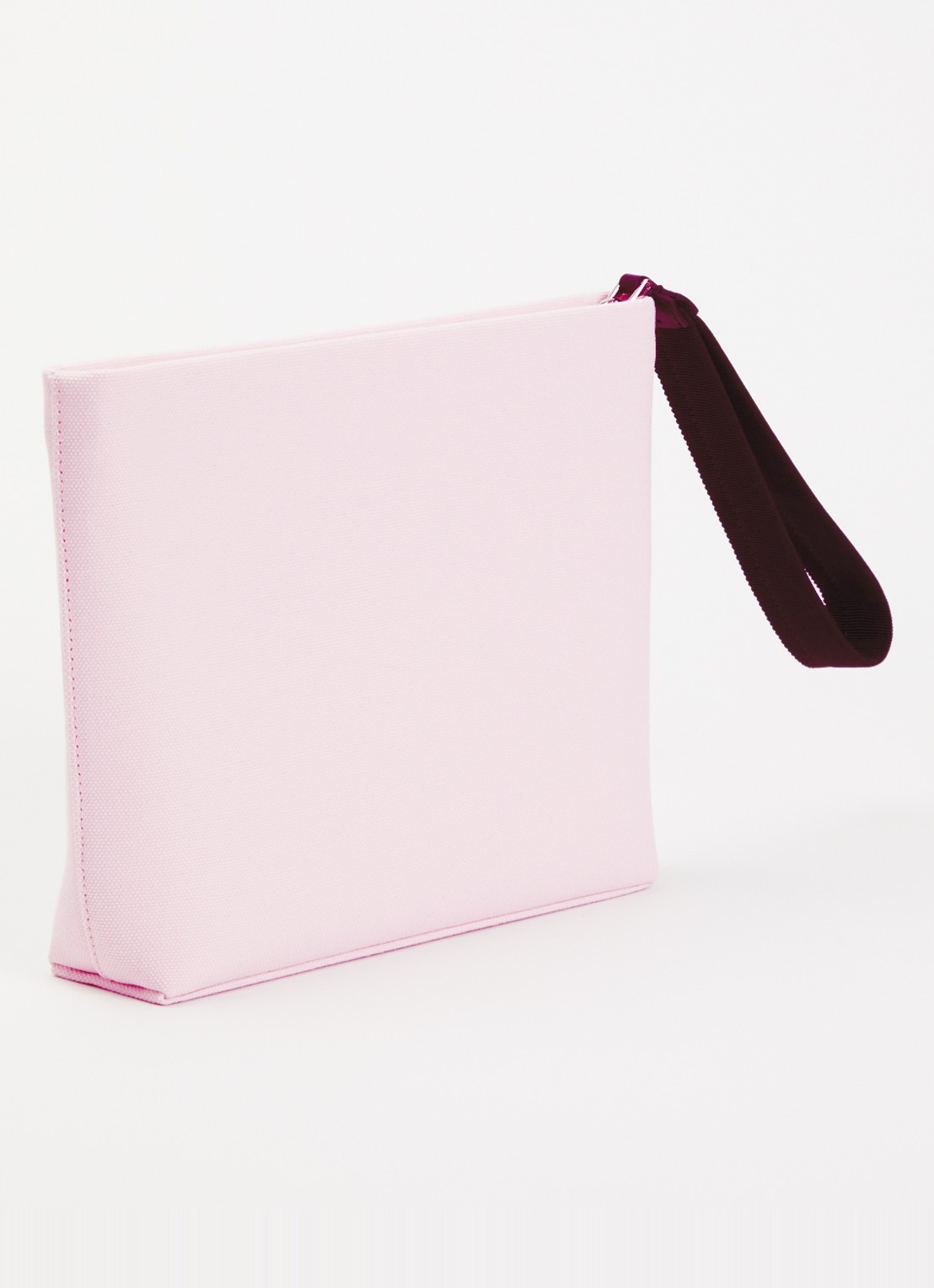 Givenchy Clutch van canvas - achterkant 2 lichtroze