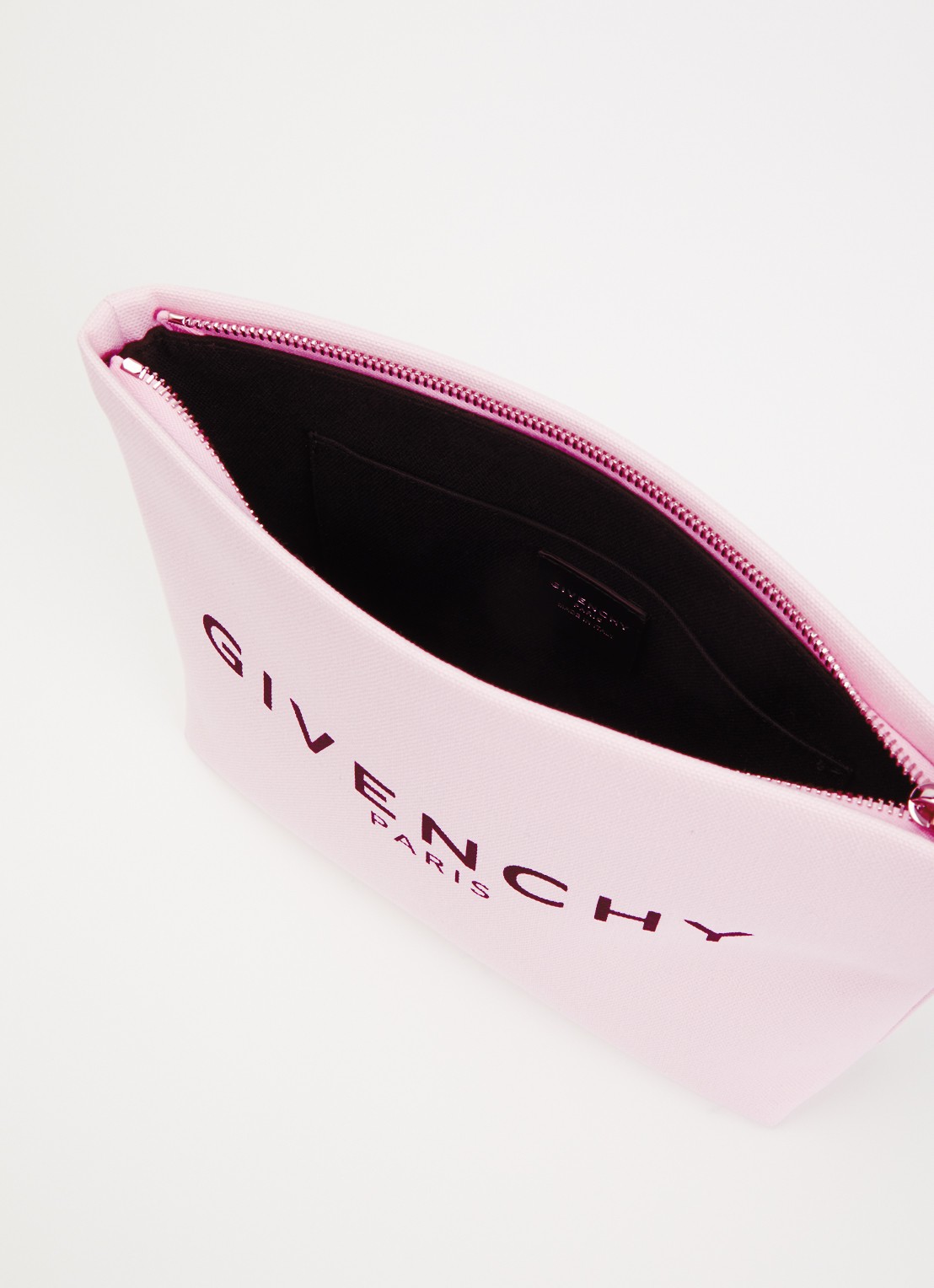 Givenchy Clutch van canvas - detail 3 lichtroze