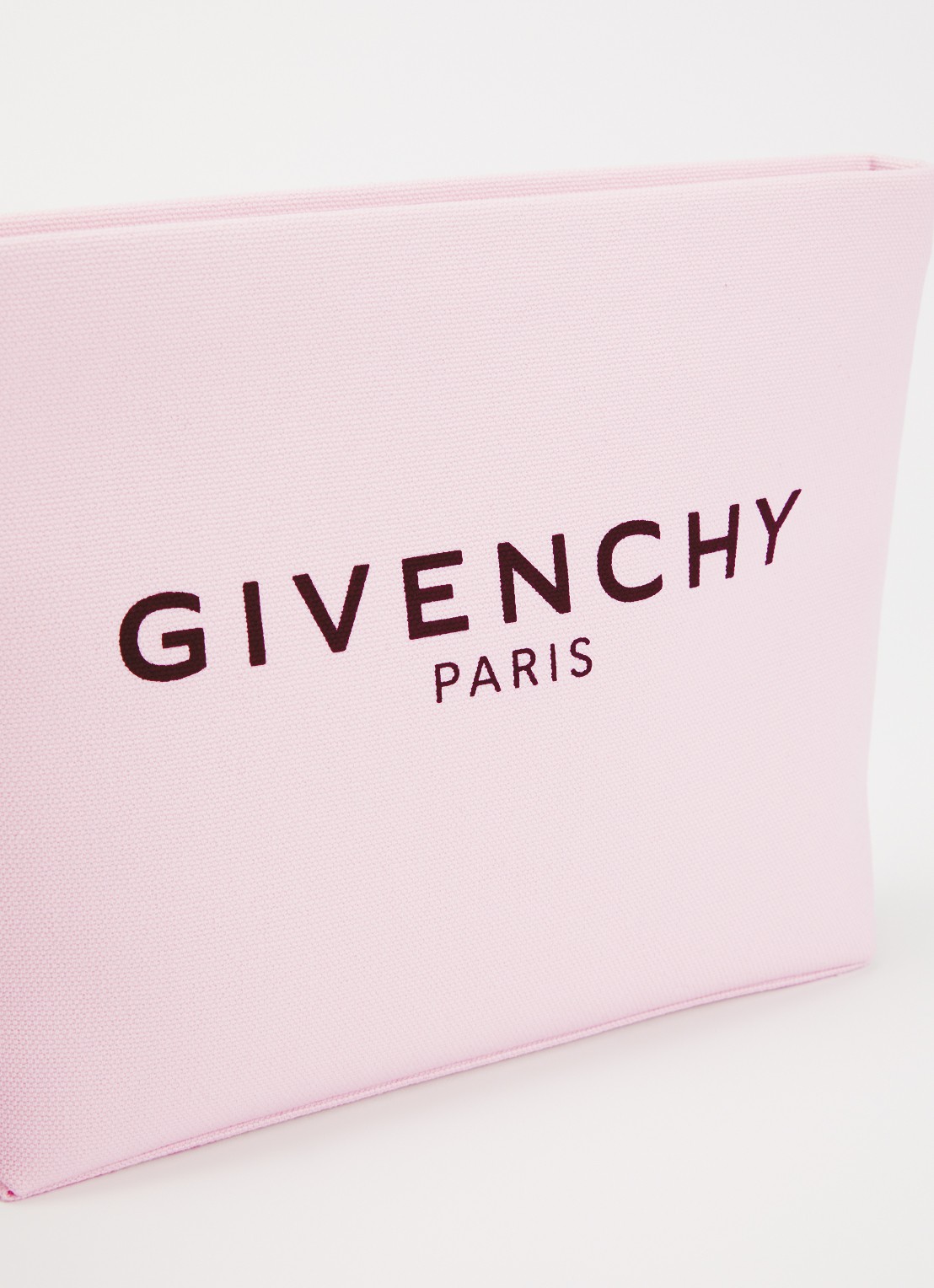 Givenchy Clutch van canvas - detail 5 lichtroze
