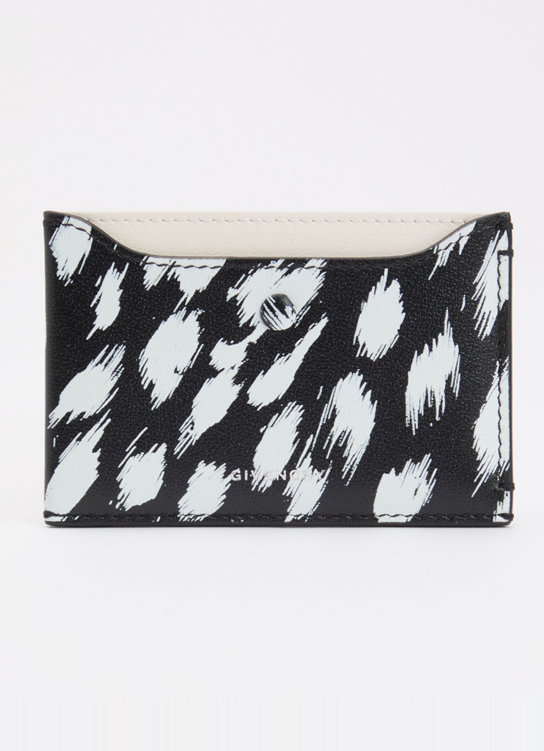 Givenchy Day pasjeshouder van kalfsleer - voorkant 2 zwart