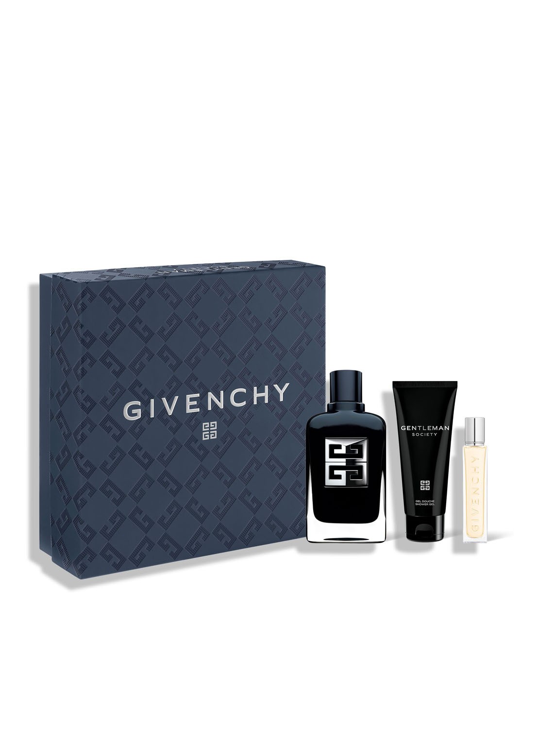 Givenchy Gentleman Society Eau de Parfum Vaderdag Set - geuren- en verzorgingsset - voorkant 5 beige