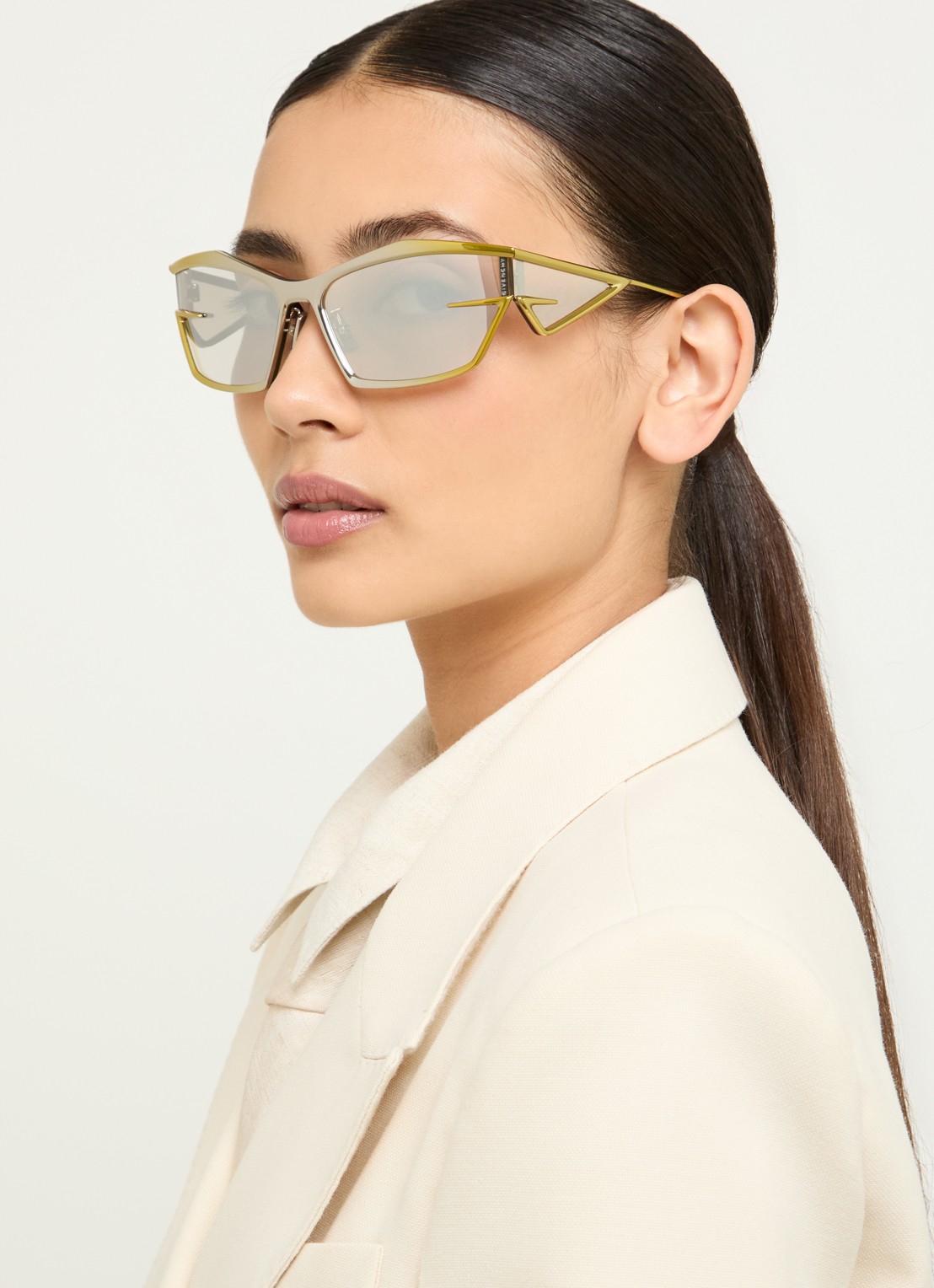 Givenchy Giv Cut zonnebril GV40066U - voorkant 5 goud