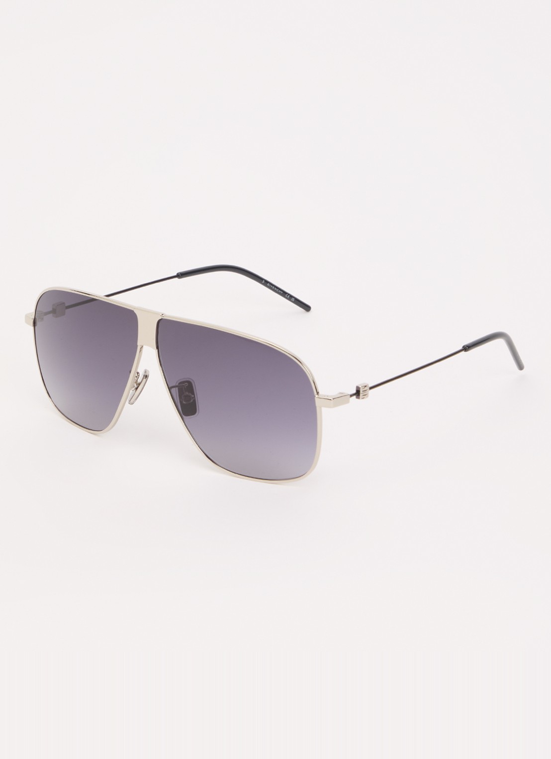 Givenchy GV Speed zonnebril GV40106U - voorkant 4 zilver