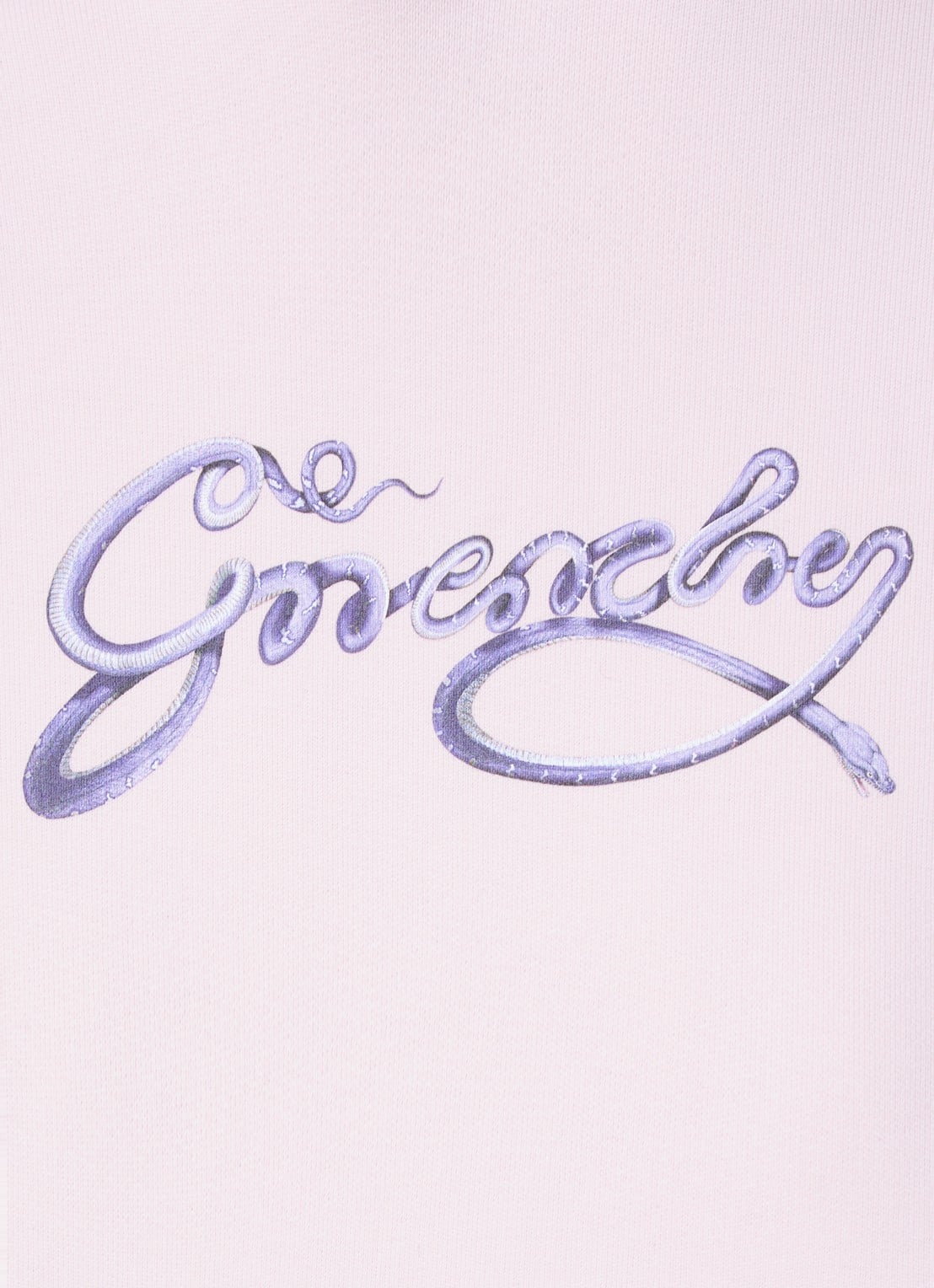 Givenchy Hoodie met logoprint en gerafelde zoom - detail 6 lichtroze