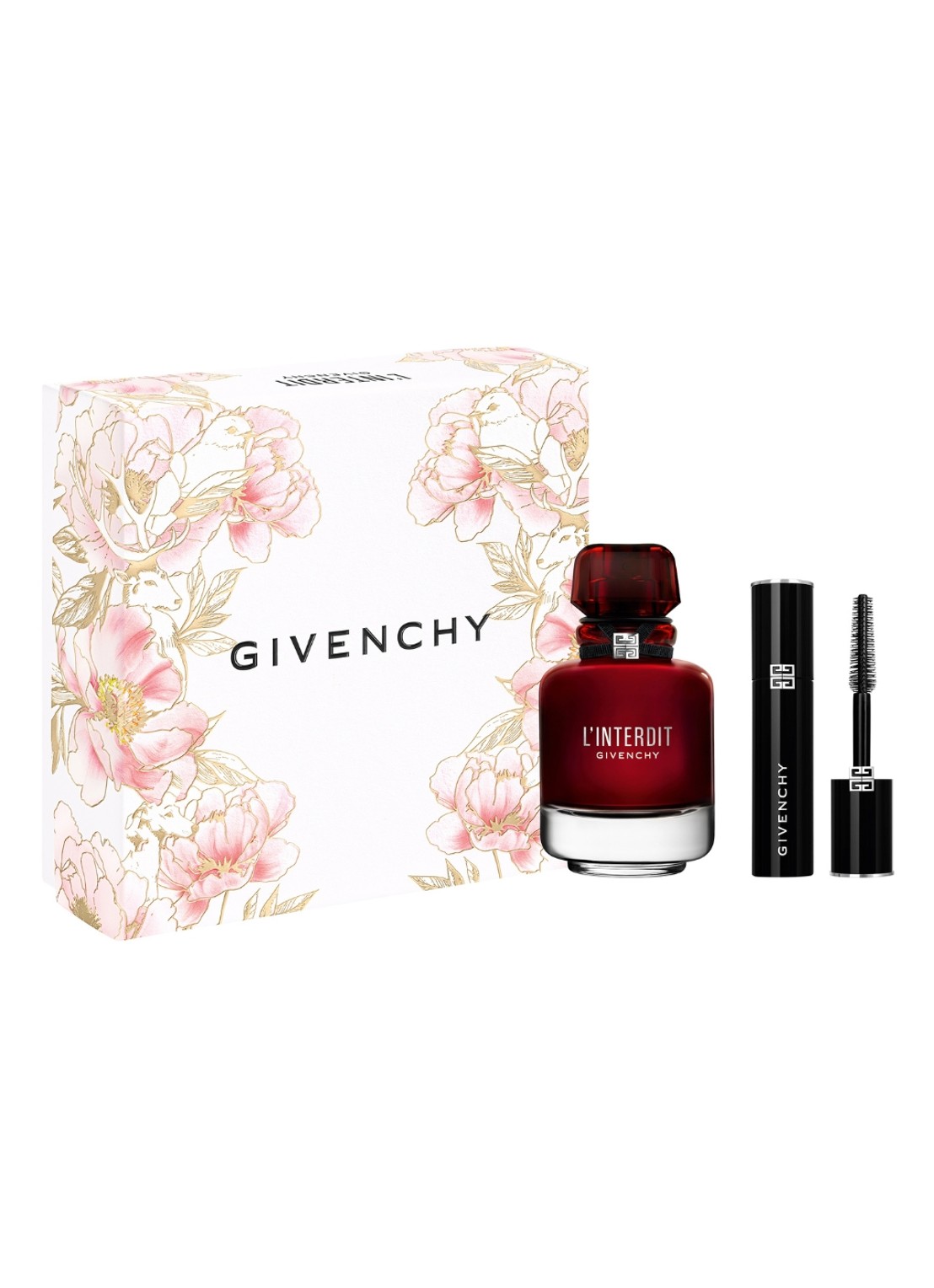 Givenchy L'Interdit Rouge Eau de Parfum Set - geuren- en make-up set - voorkant 3 undefined