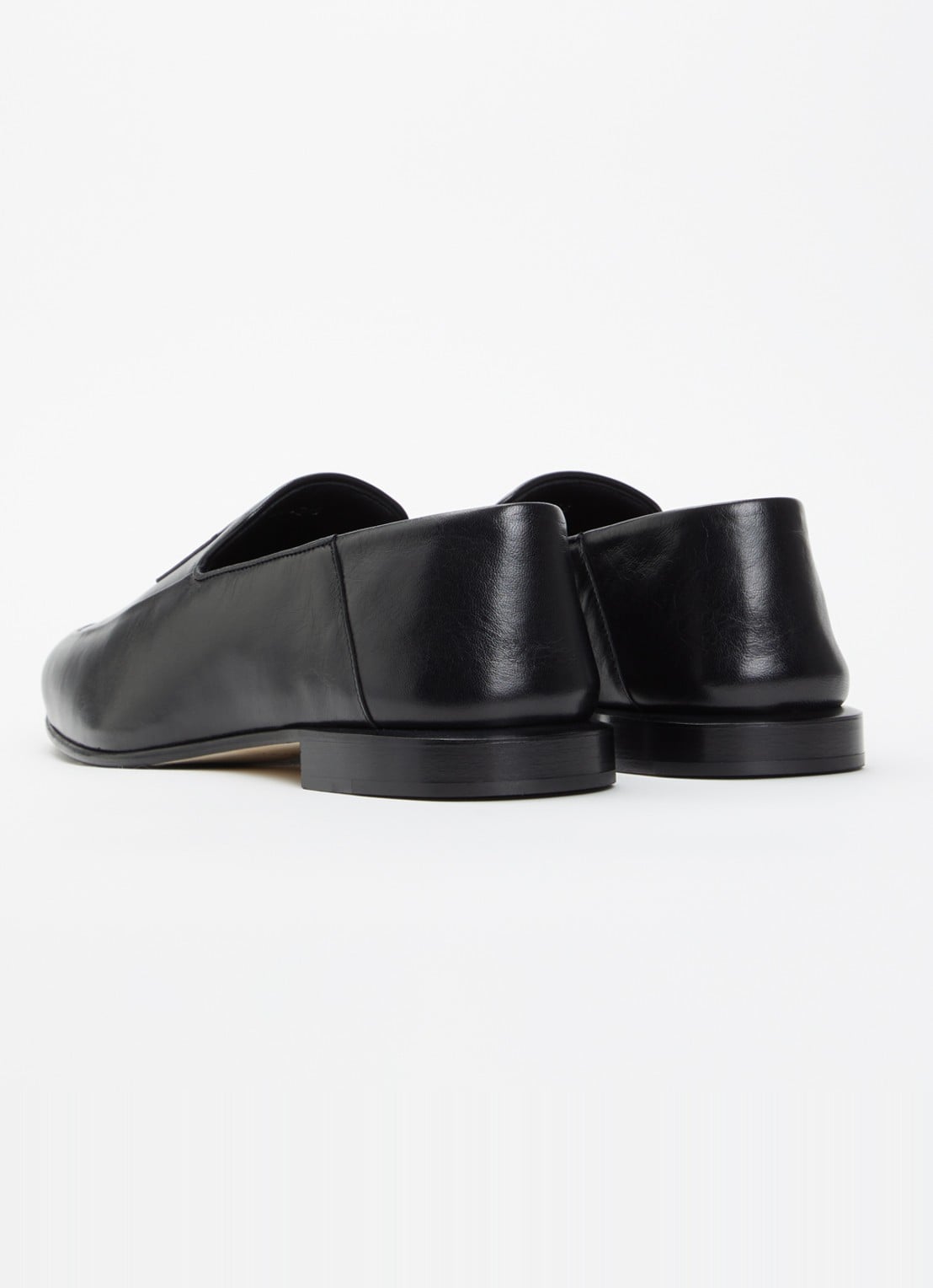 Givenchy Label loafer van lamsleer - achterkant 2 zwart