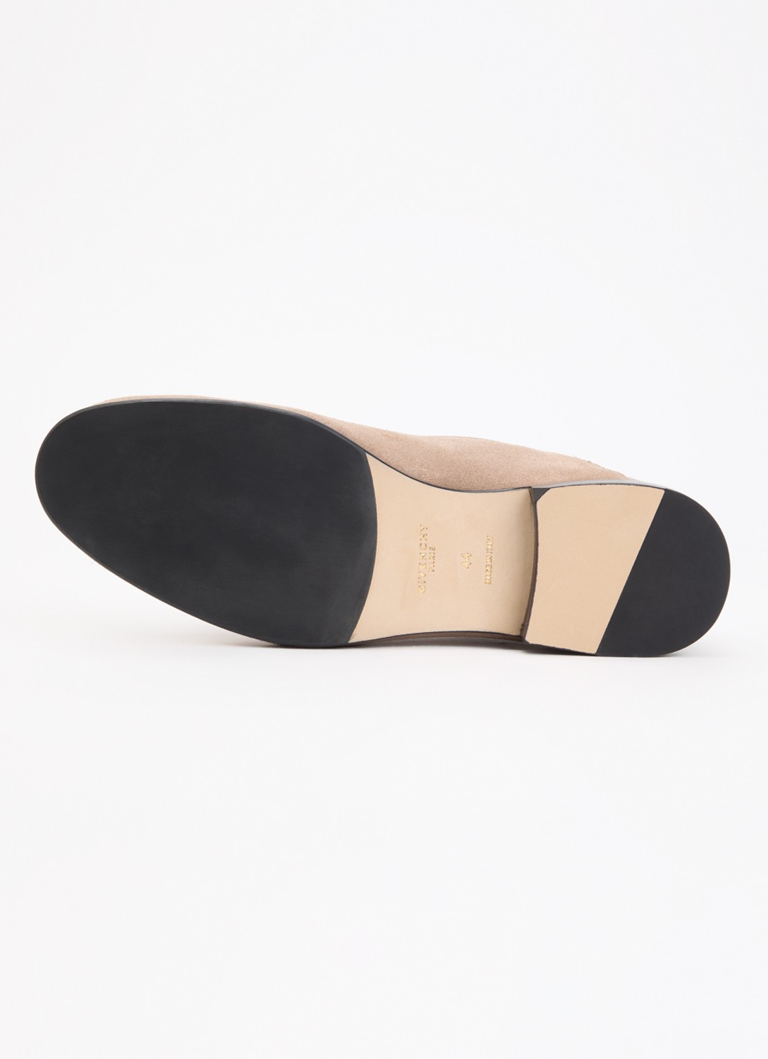 Givenchy Label loafer van suéde  - detail 5 taupe