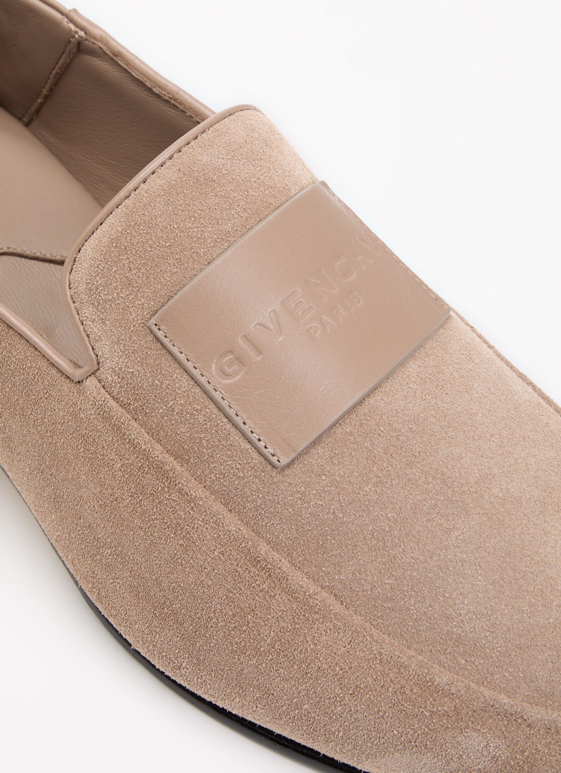 Givenchy Label loafer van suéde  - detail 6 taupe