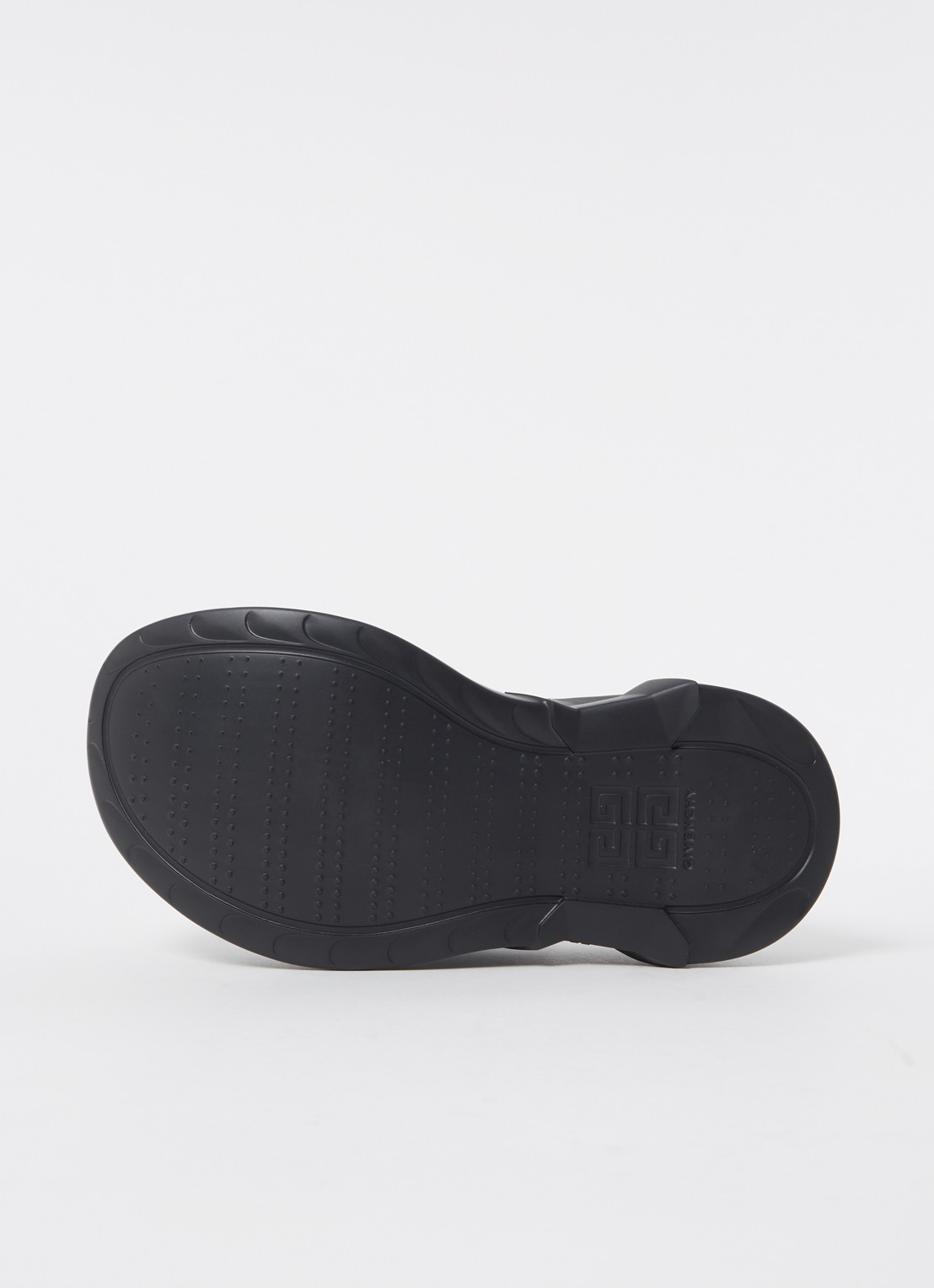 Givenchy Marshmallow slipper met logo - detail 5 zwart