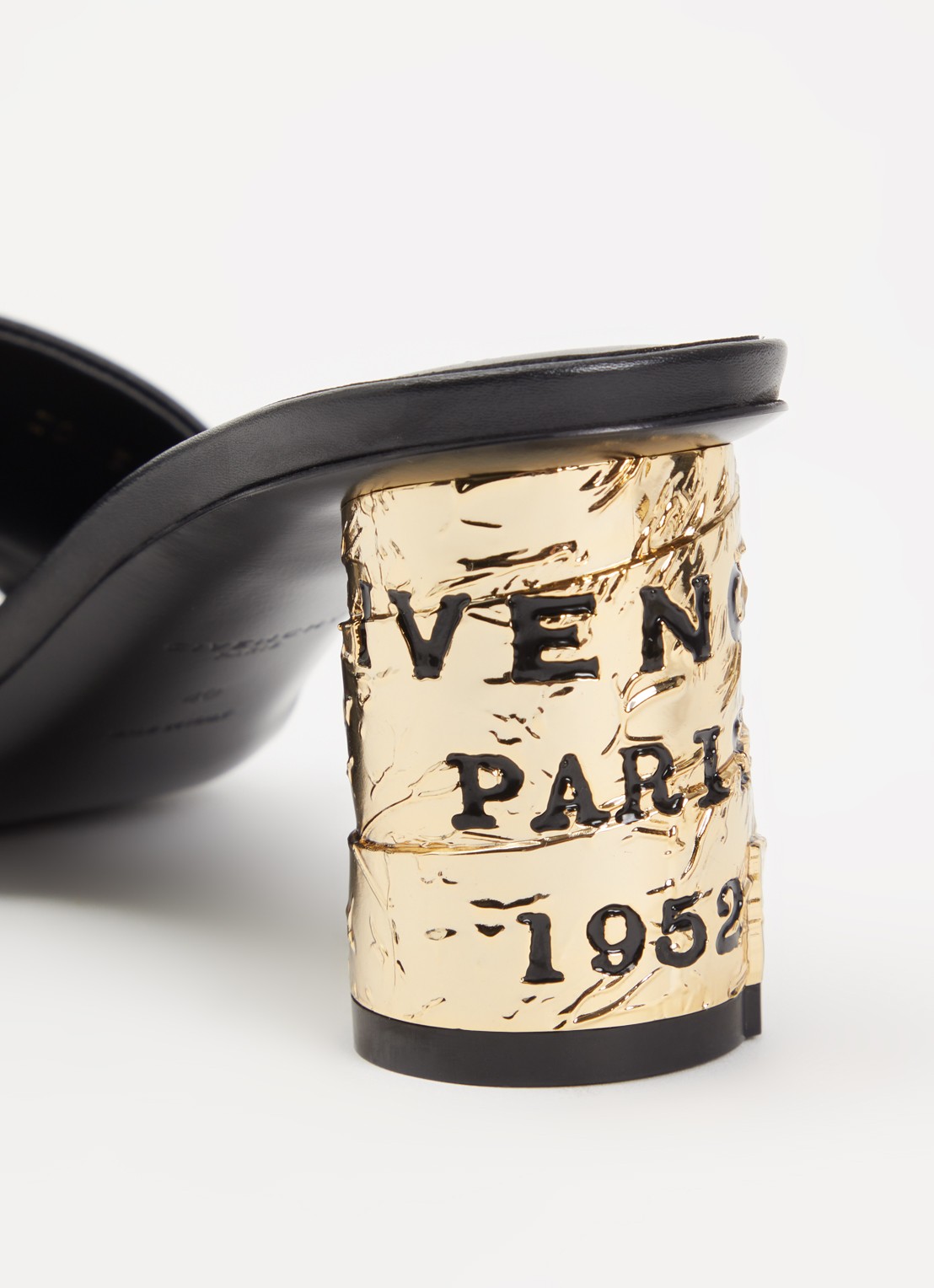 Givenchy Muiltje van kalfsleer - detail 6 zwart
