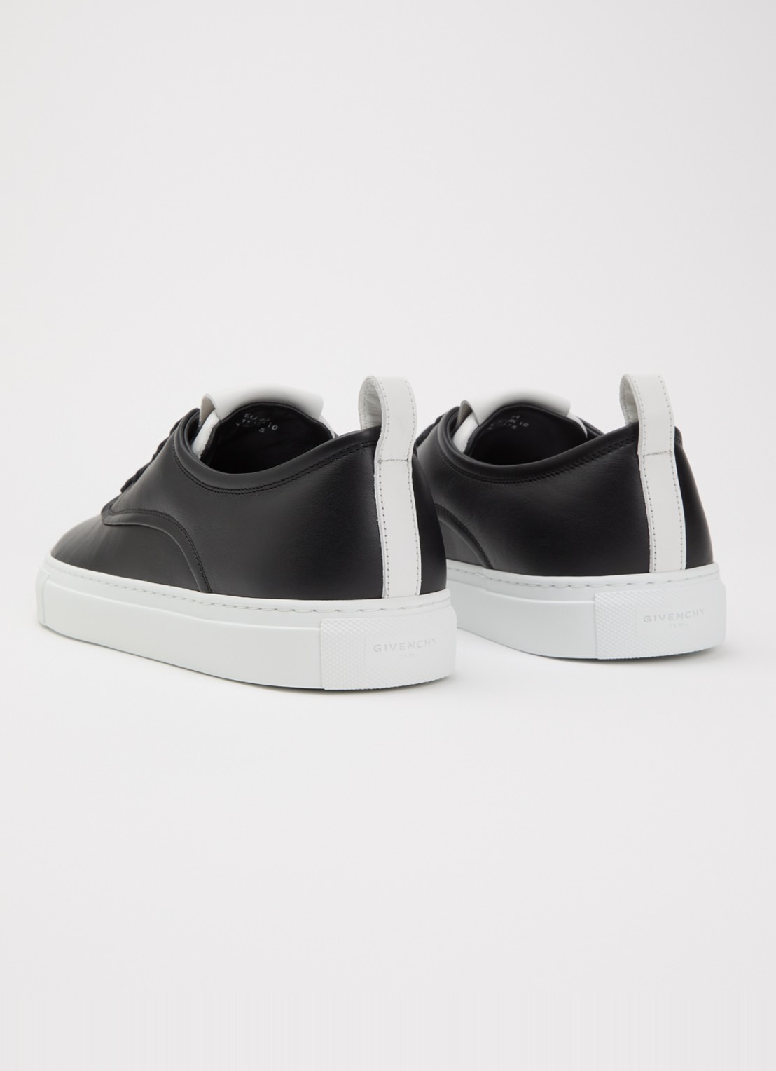 Givenchy New City sneaker van kalfsleer - achterkant zwart