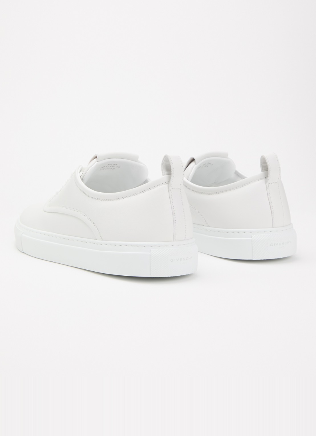 Givenchy New City sneaker van kalfsleer - achterkant wit