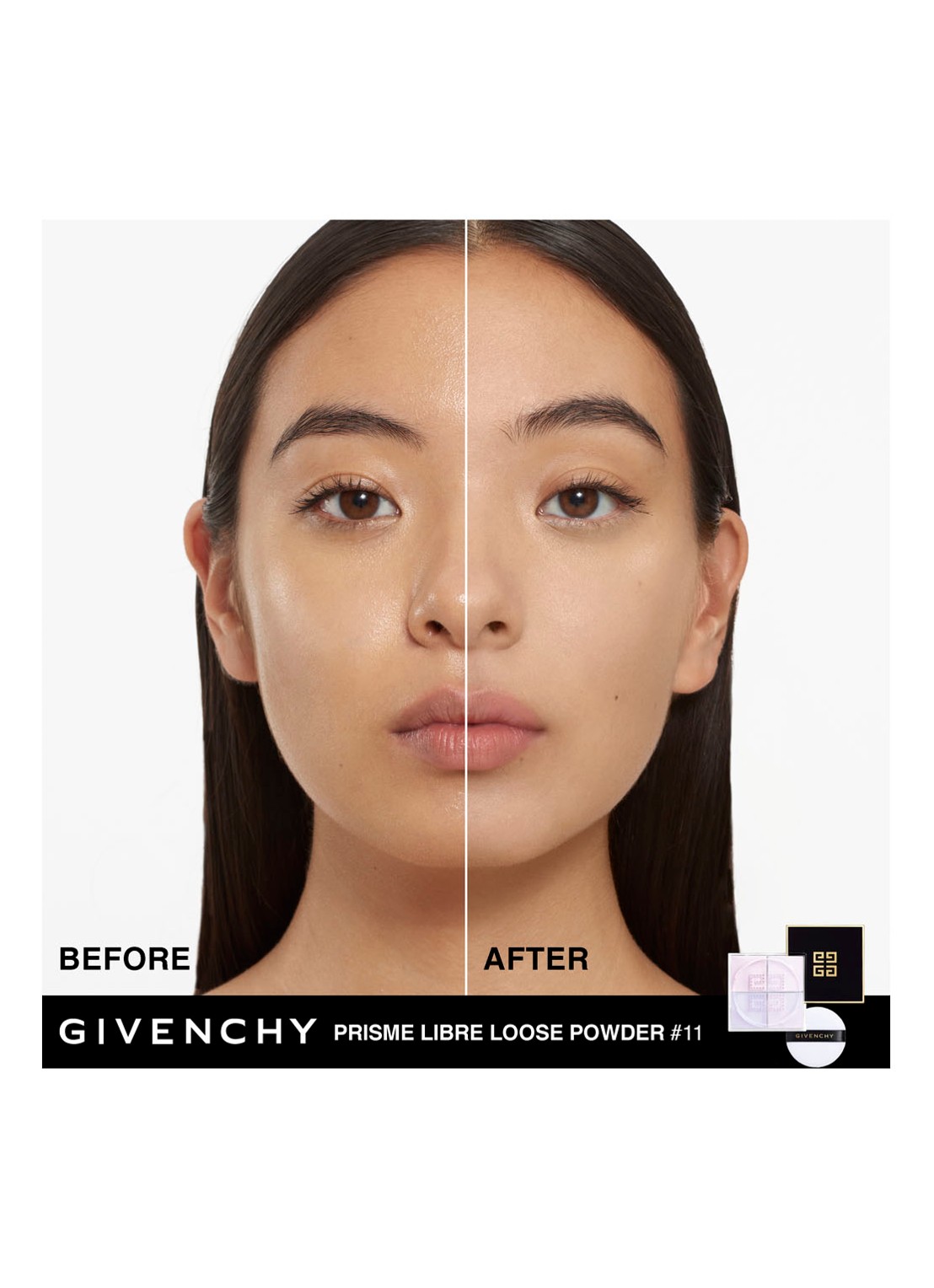 Givenchy Prisme Libre loose powder XMAS 21 - Limited Edition losse poeder  - detail 6 11 sparkling lilac