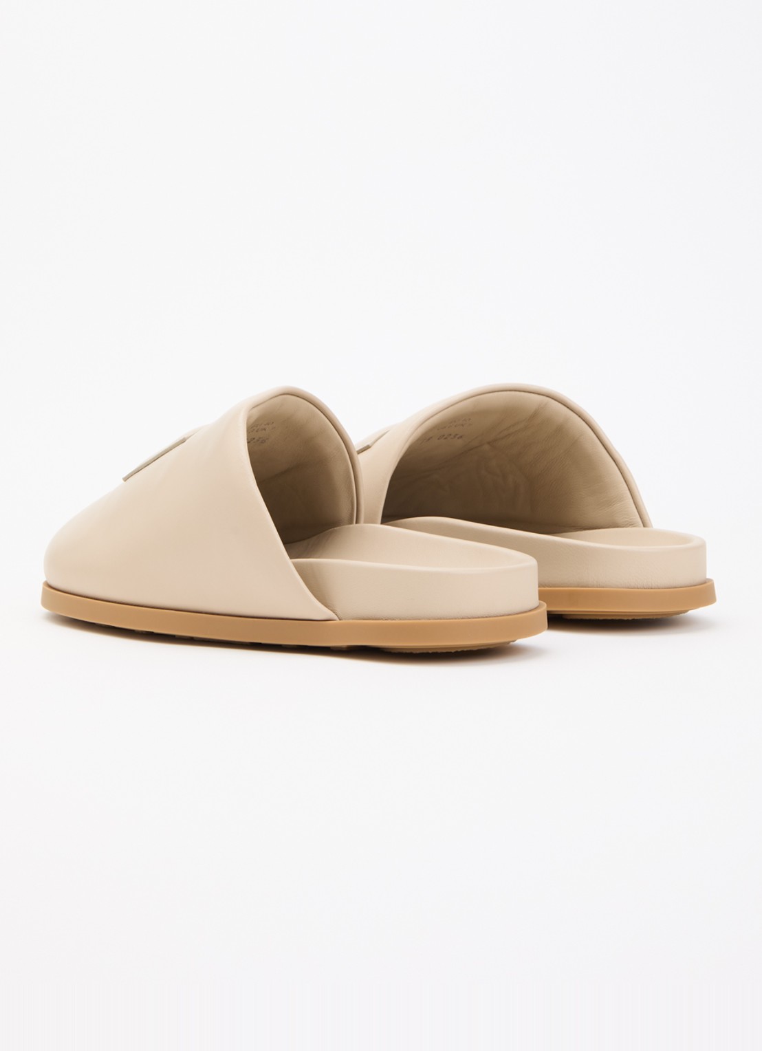 Givenchy Puffy muiltje van lamsleer - achterkant 5 beige