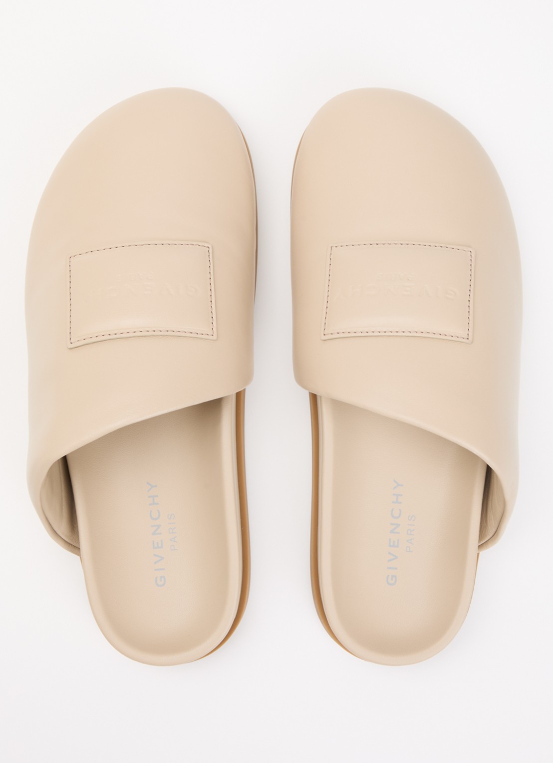 Givenchy Puffy muiltje van lamsleer - detail 2 beige